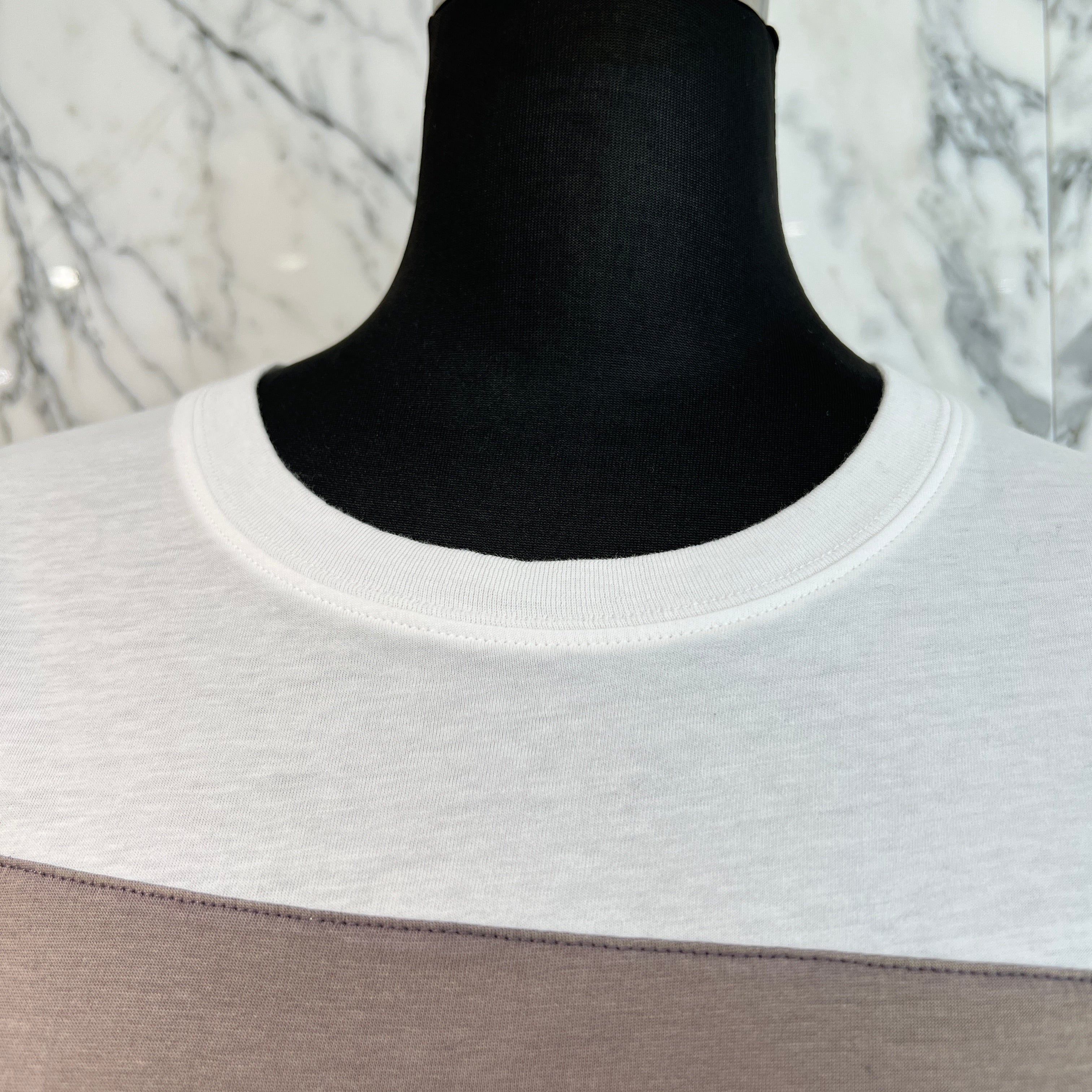 LOEWE 2025SS Intarsia Patch Cotton Tee H526Y22XBH Size M ロエベ インターシャパッチ コットンTシャツ サイズM