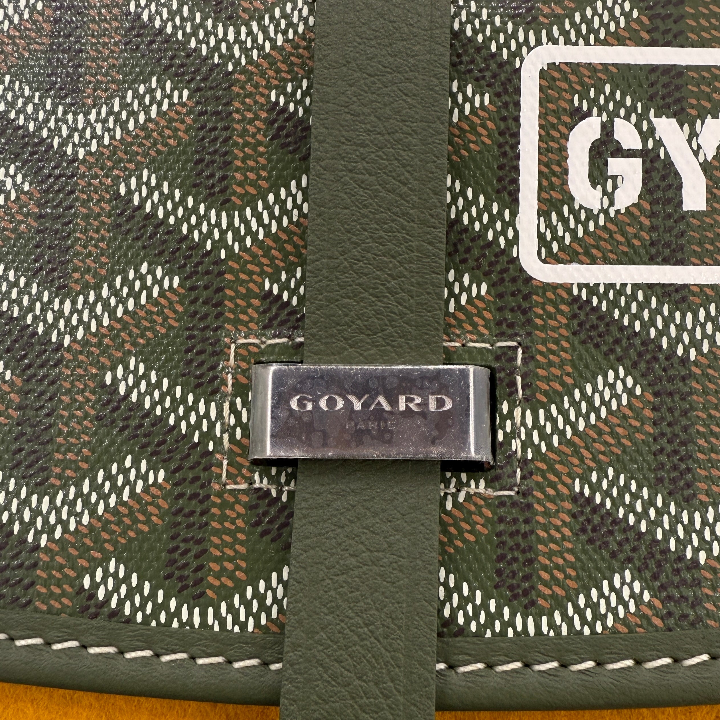 GOYARD 2025SS ARMY GREEN HAND PAINTED Belvedere PM Shoulder Bag BELGYDPMLTY29CG29P ゴヤール アーミーグリーン ハンドペイント ベルヴェデーレ PM ショルダーバッグ