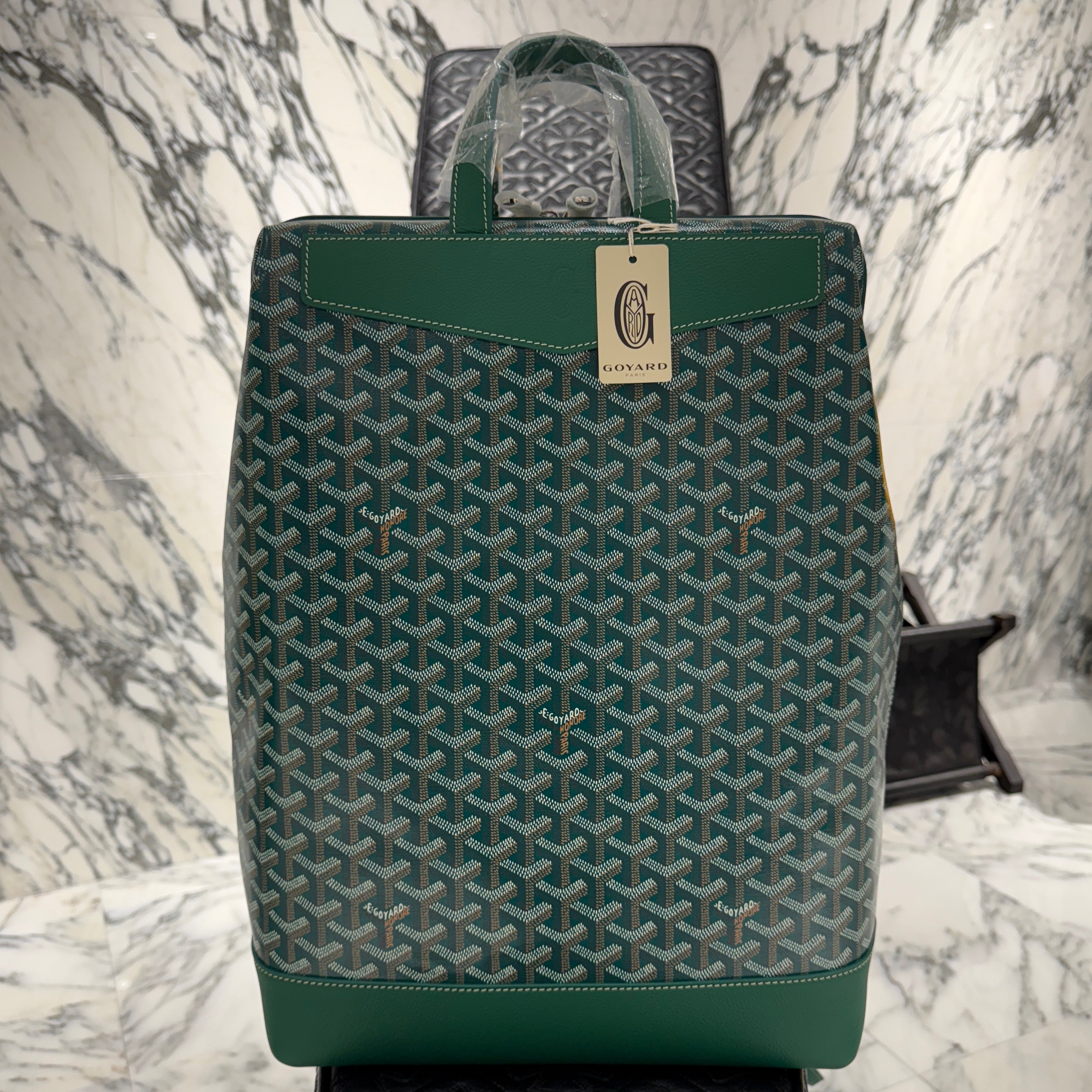 GOYARD Cisalpin Backpack "GREEN" CISALPMMLTY09CL09P ゴヤール シザルパンバックパック "グリーン"