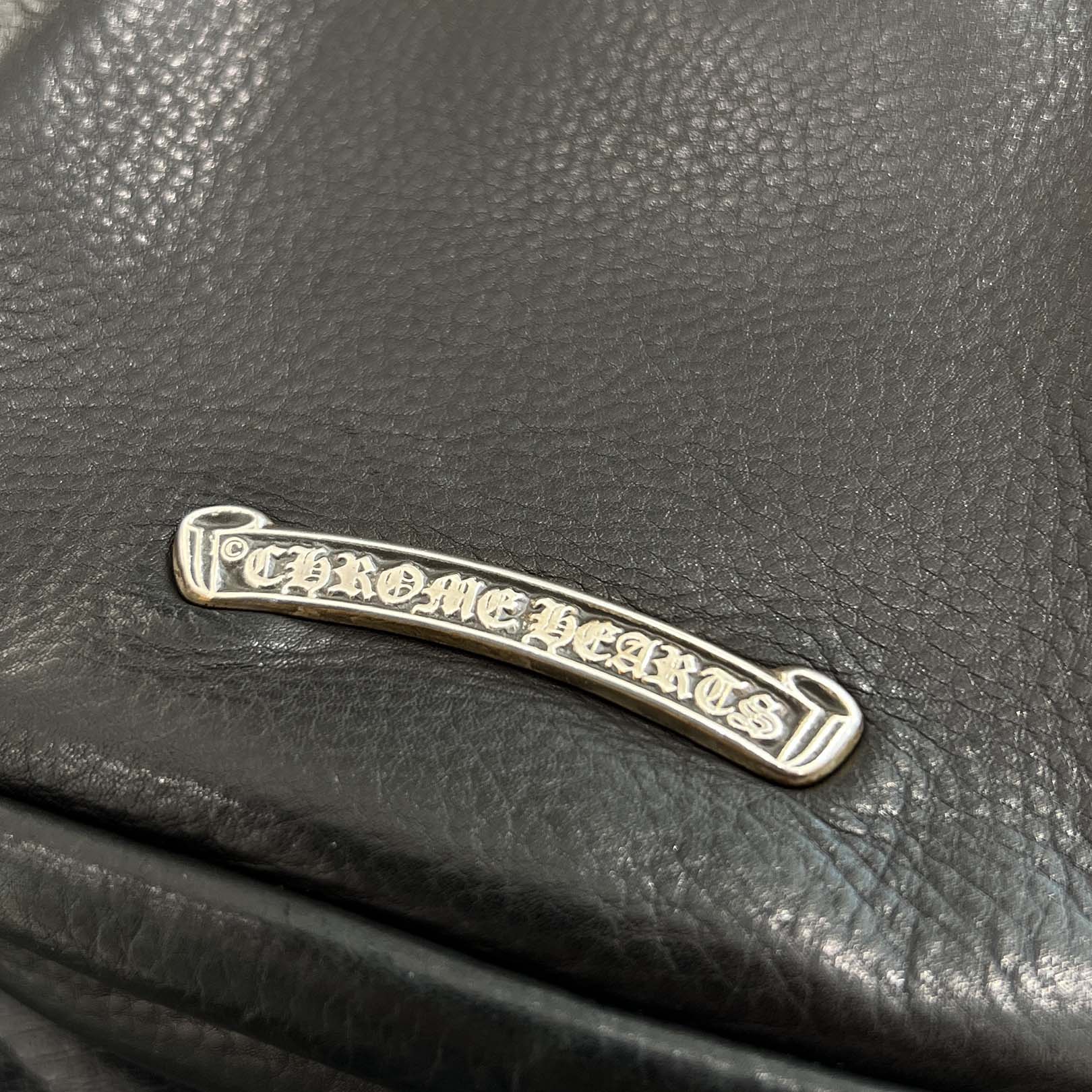 CHROME HEARTS TAKAMINI 3 Cemetery Cross Patch Shoulder Bag クロムハーツ タカミニ 3セメタリークロスパッチ ショルダーバッグ