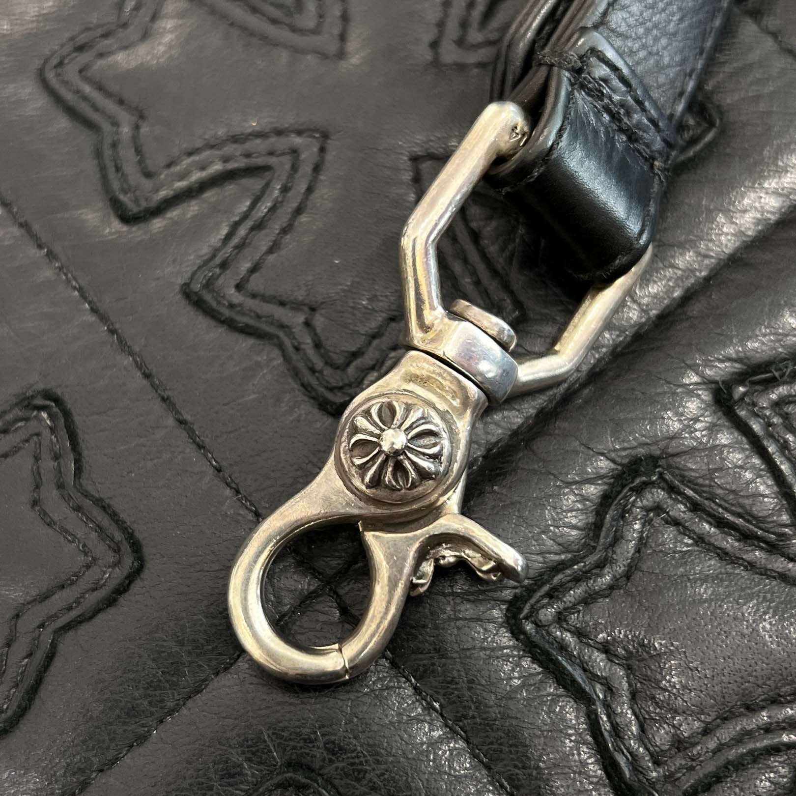 CHROME HEARTS TAKAMINI 3 Cemetery Cross Patch Shoulder Bag クロムハーツ タカミニ 3セメタリークロスパッチ ショルダーバッグ