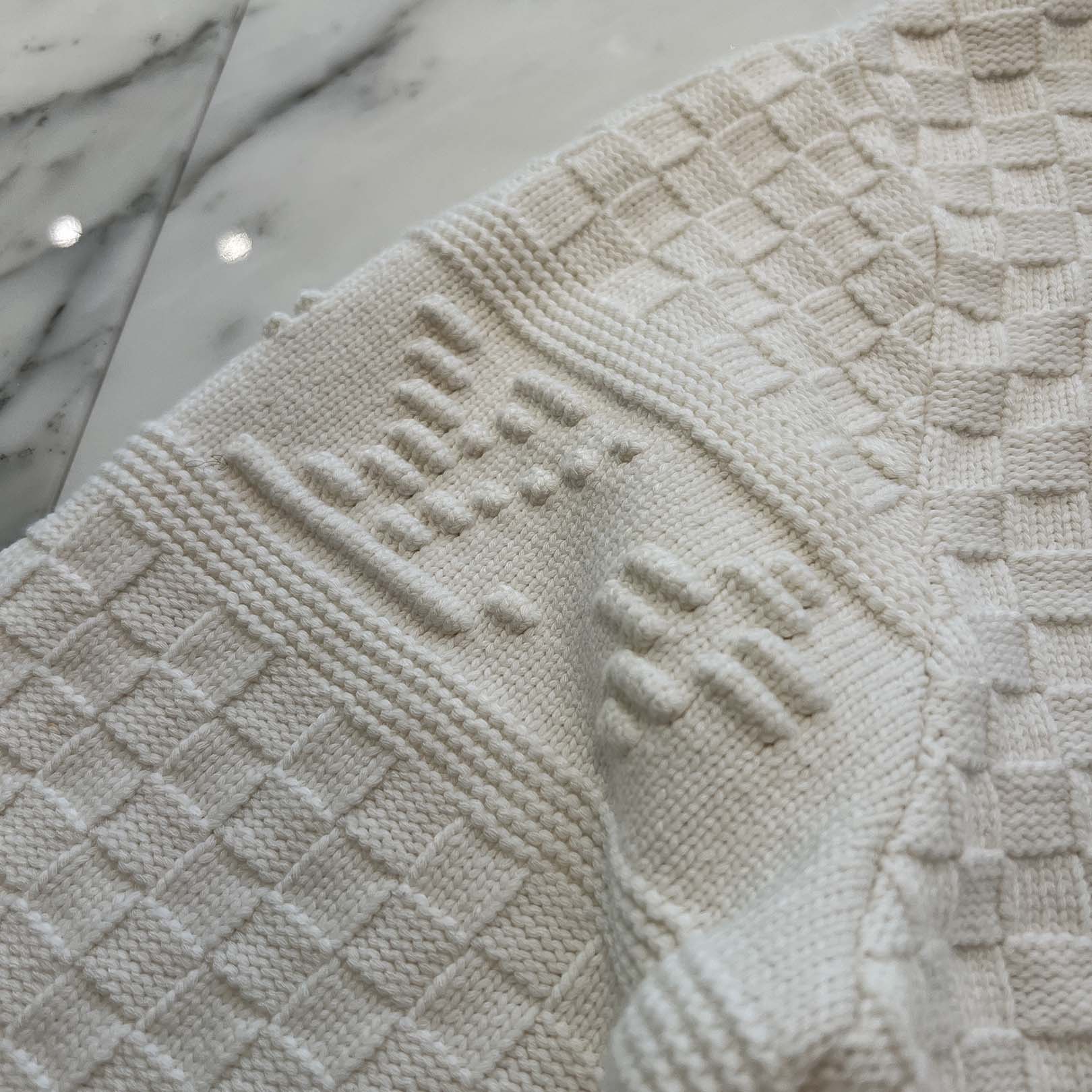 LOUIS VUITTON 2023AW Damier Wool Blend Pullover Knit Sweater HPN63W Size M ルイヴィトン ダミエ ウールブレンド プルオーバーニット セーター サイズM