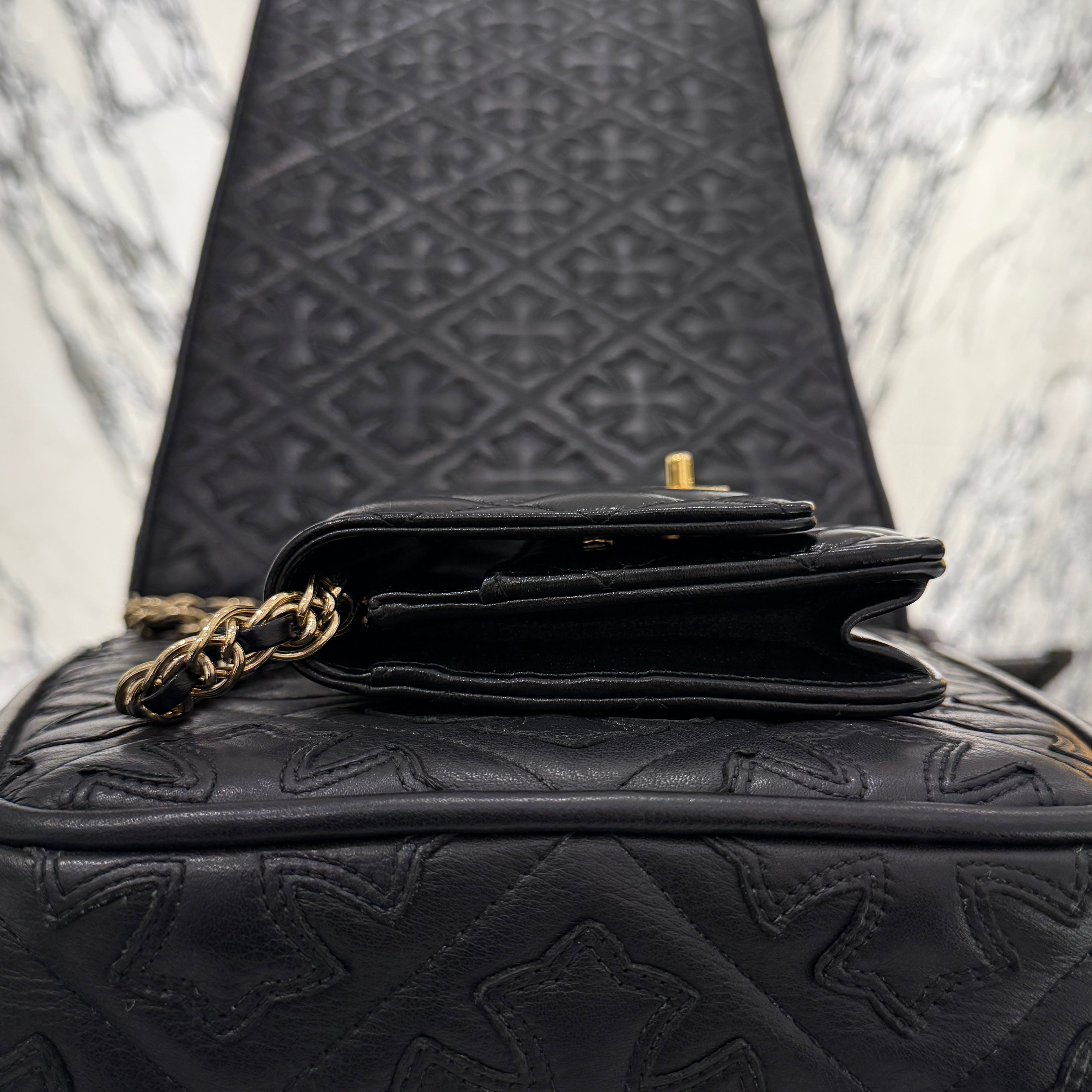 CHANEL Matelasse Lambskin Chain Wallet シャネル マトラッセ ラムスキン チェーンウォレット