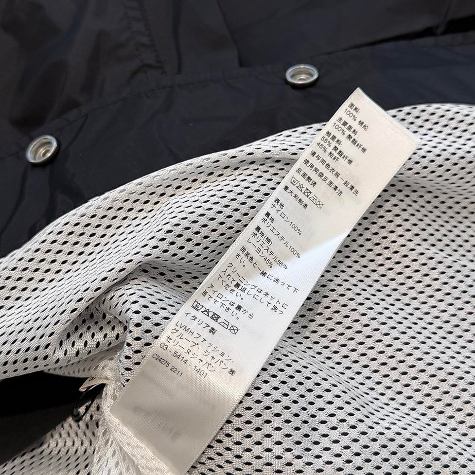 CELINE 2022SS Initial Logo Print Coach Jacket 2W544495M Size 48 セリーヌ イニシャルロゴプリン コーチジャケット サイズ48