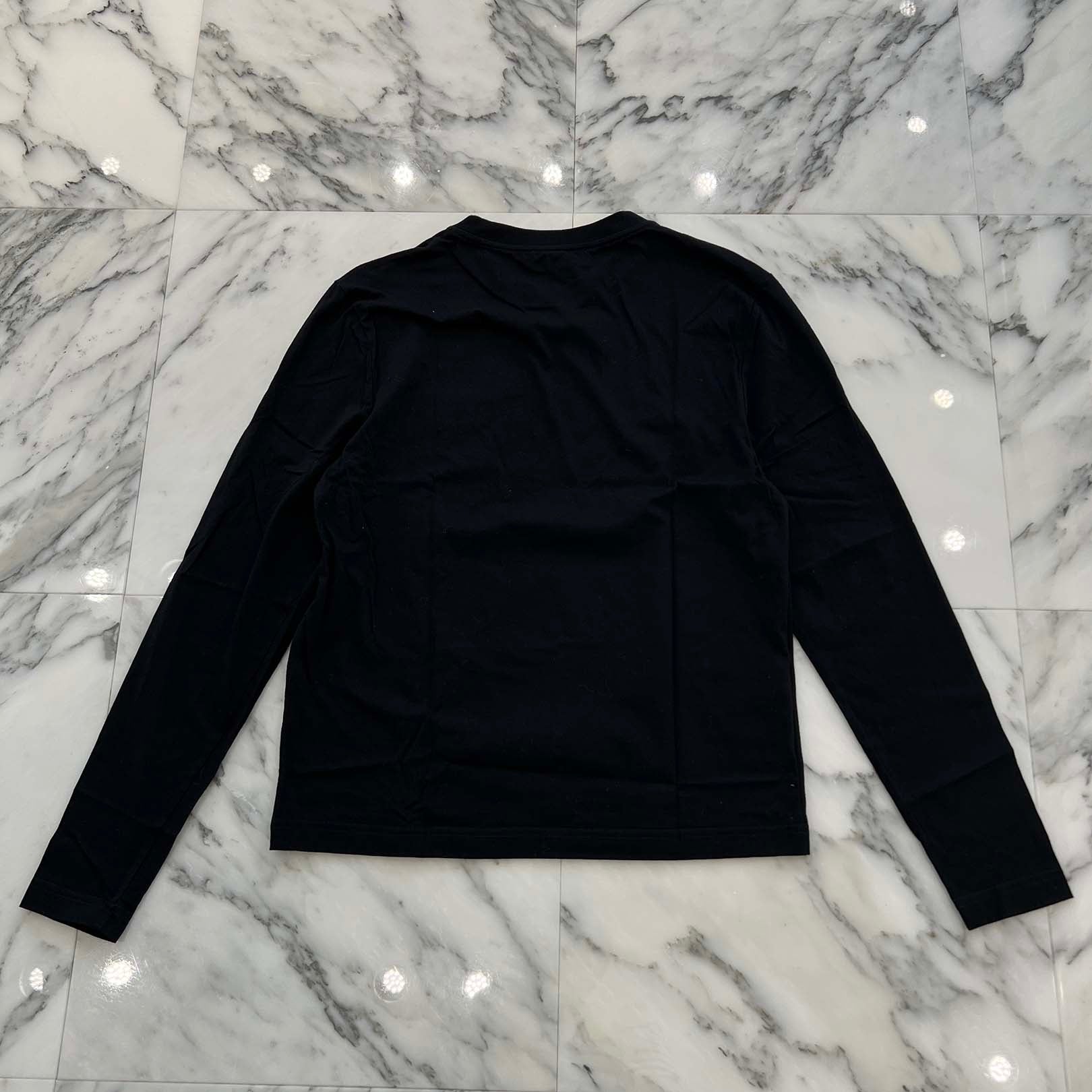 MIU MIU 2023SS Front Logo Embroidered Long Sleeve Tee MJL973 S232 133L Size XS ミュウミュウ フロントロゴ刺繡 ロングスリーブＴシャツ サイズXS