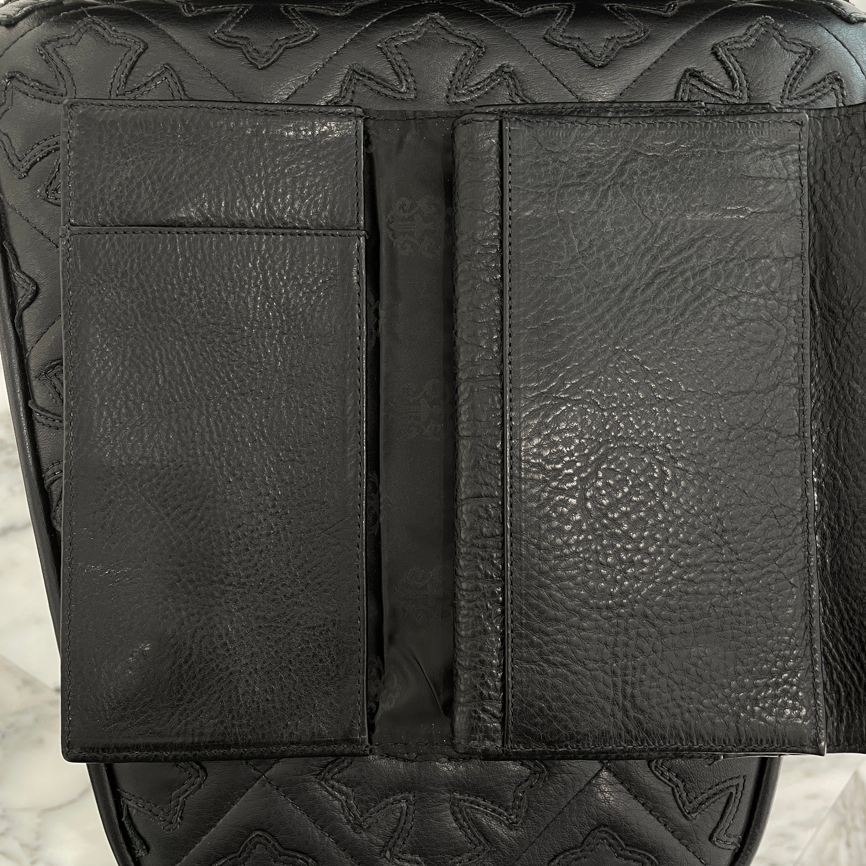 CHROME HEARTS Wave Cross Ball Wallet クロムハーツ ウェーブクロスボール ウォレット