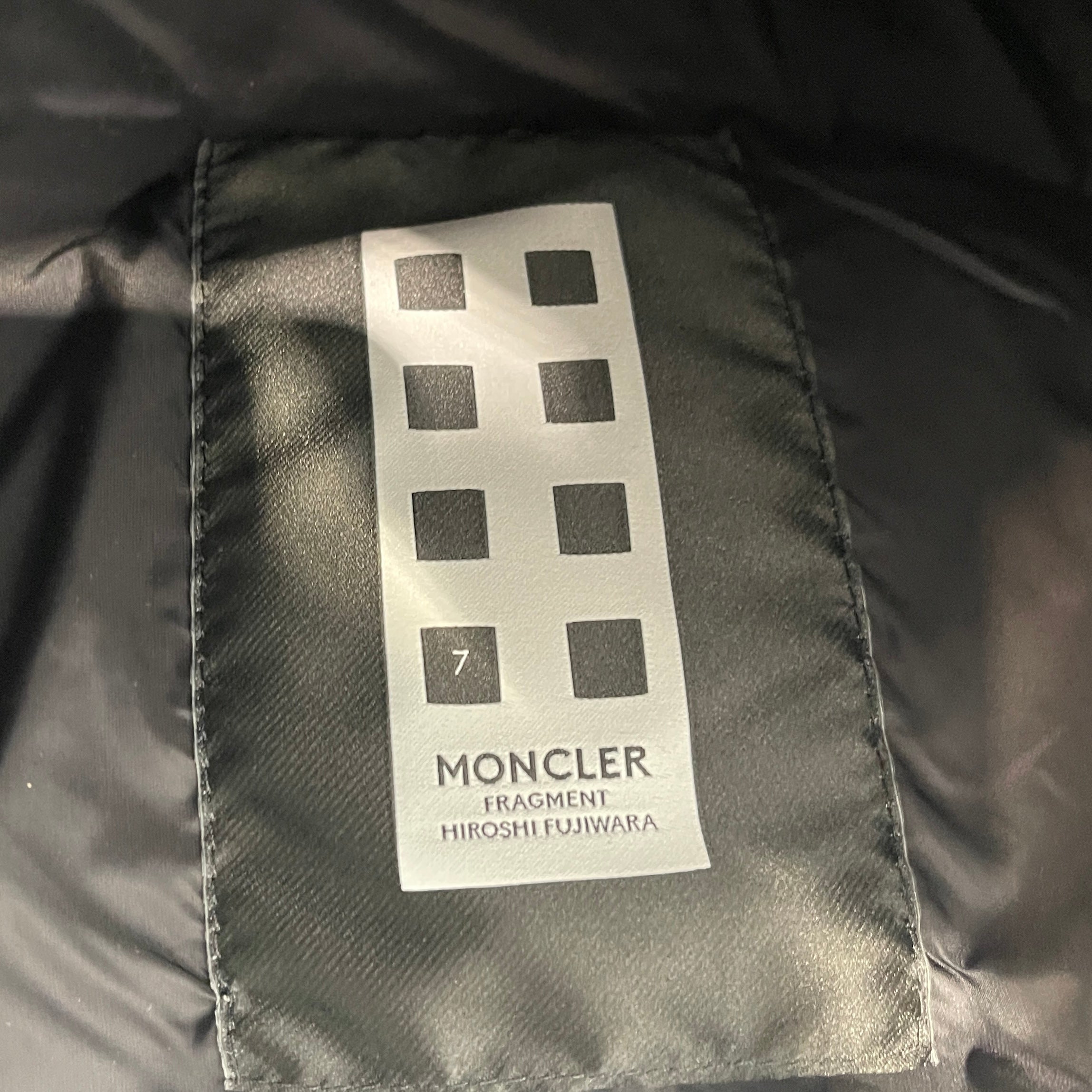 MONCLER × Fragment Design HIROSHI FUJIWARA 2019AW Pikachu Down Jacket E209U4130500 Size 0 モンクレール × フラグメントデザイン 藤原ヒロシ ピカチュウダウンジャケット サイズ0