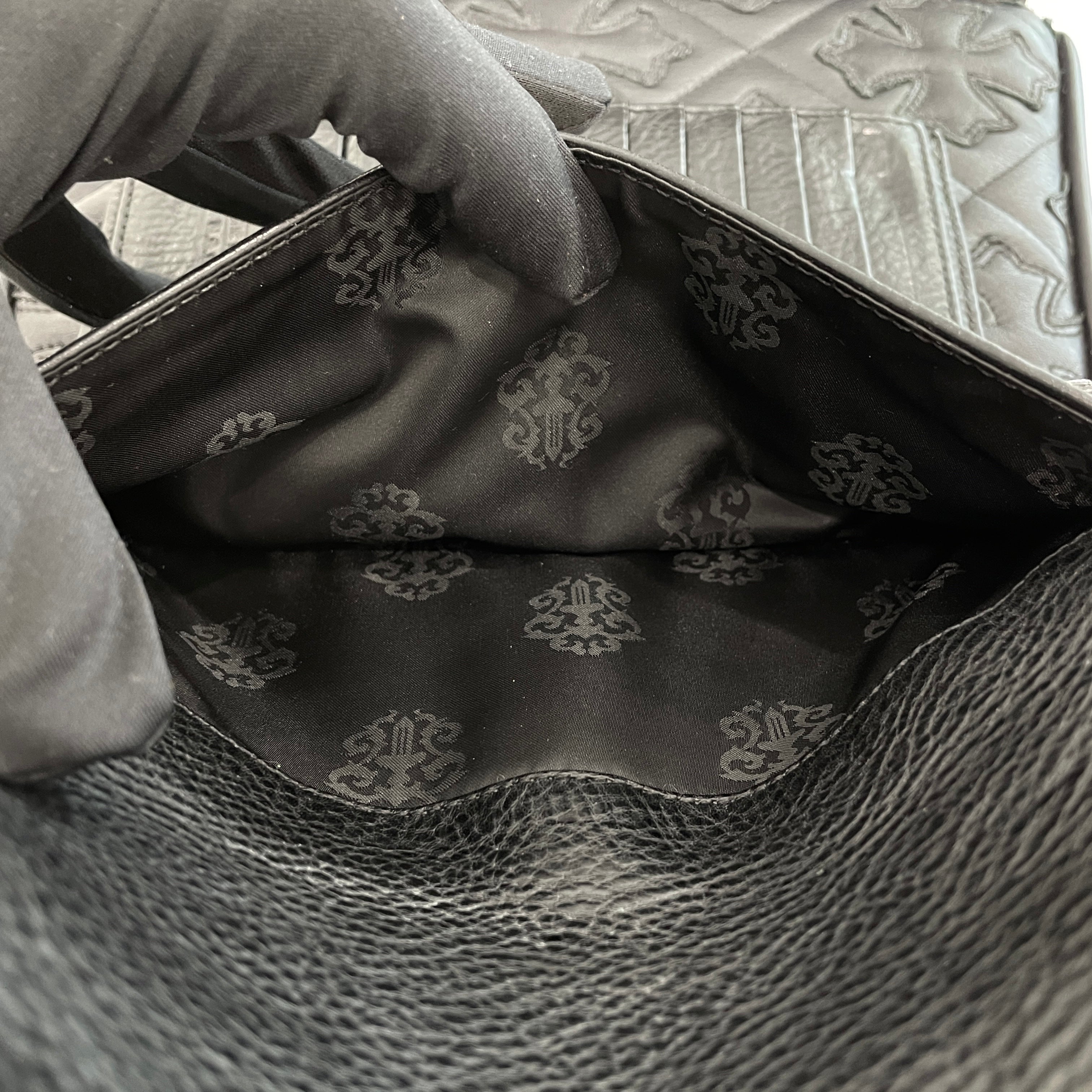 CHROME HEARTS Wave Cross Ball Wallet クロムハーツ ウェーブクロスボール ウォレット