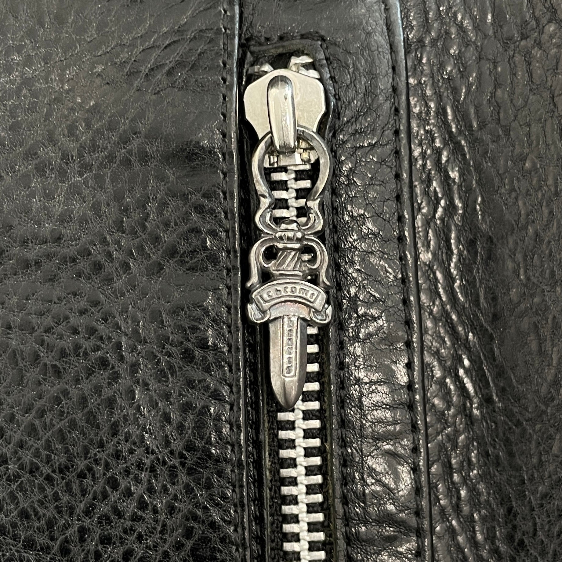 CHROME HEARTS Wave Cross Ball Wallet クロムハーツ ウェーブクロス