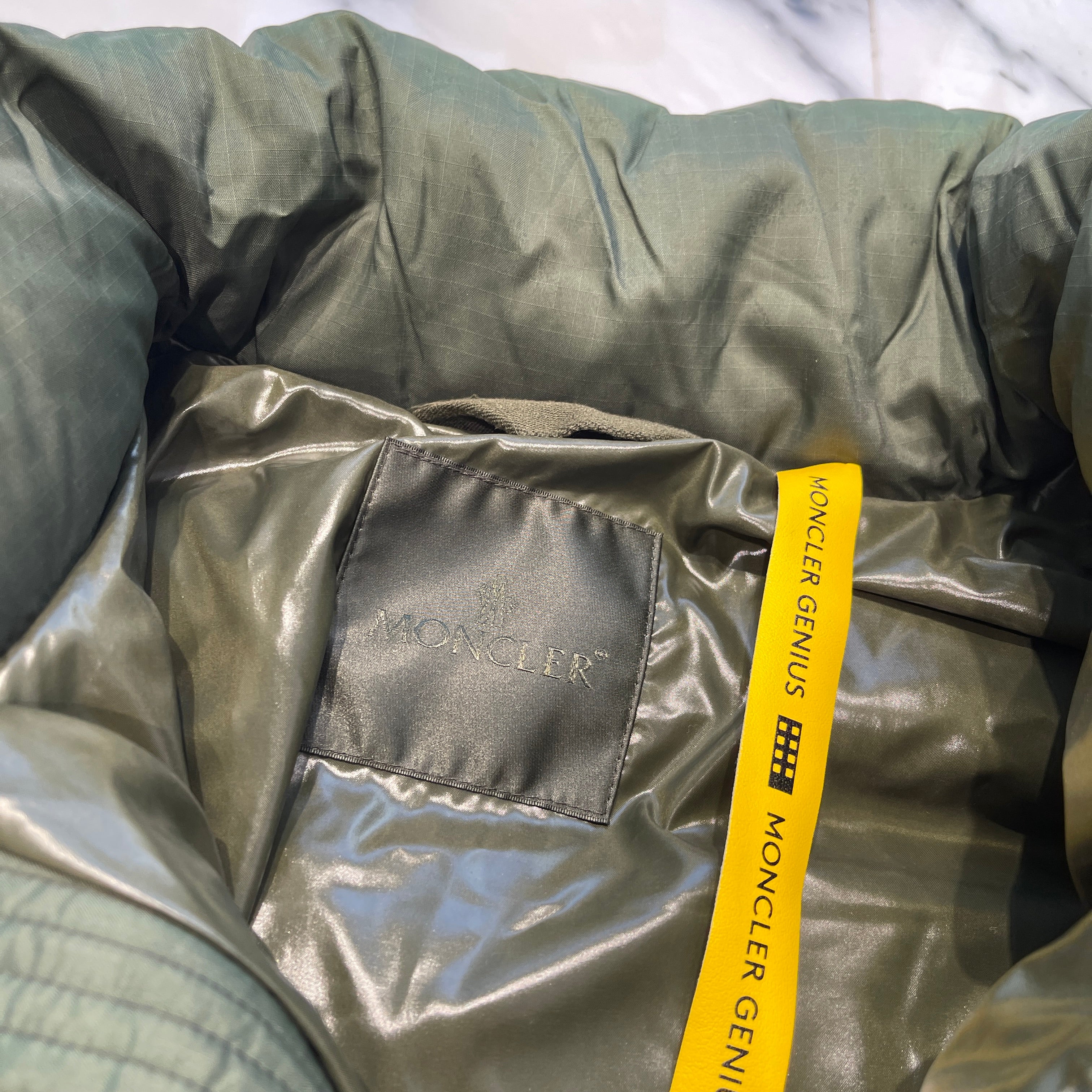 MONCLER × UNDEFEATED 2020AW Allenski Back Logo Down Jacket F20921A51710 Size 1 モンクレール × アンディフィーテッド アレンスキー バックロゴ ダウンジャケット サイズ1