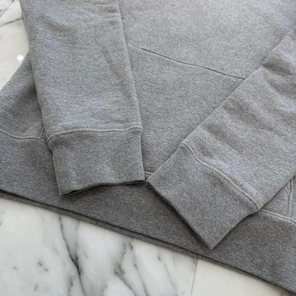 CHROME HEARTS Y NOT Cemetery Cross Leather Patch Pullover Hoodie Size S クロムハーツ ワイノット セメタリークロス レザーパッチ プルオーバーフーディ サイズS