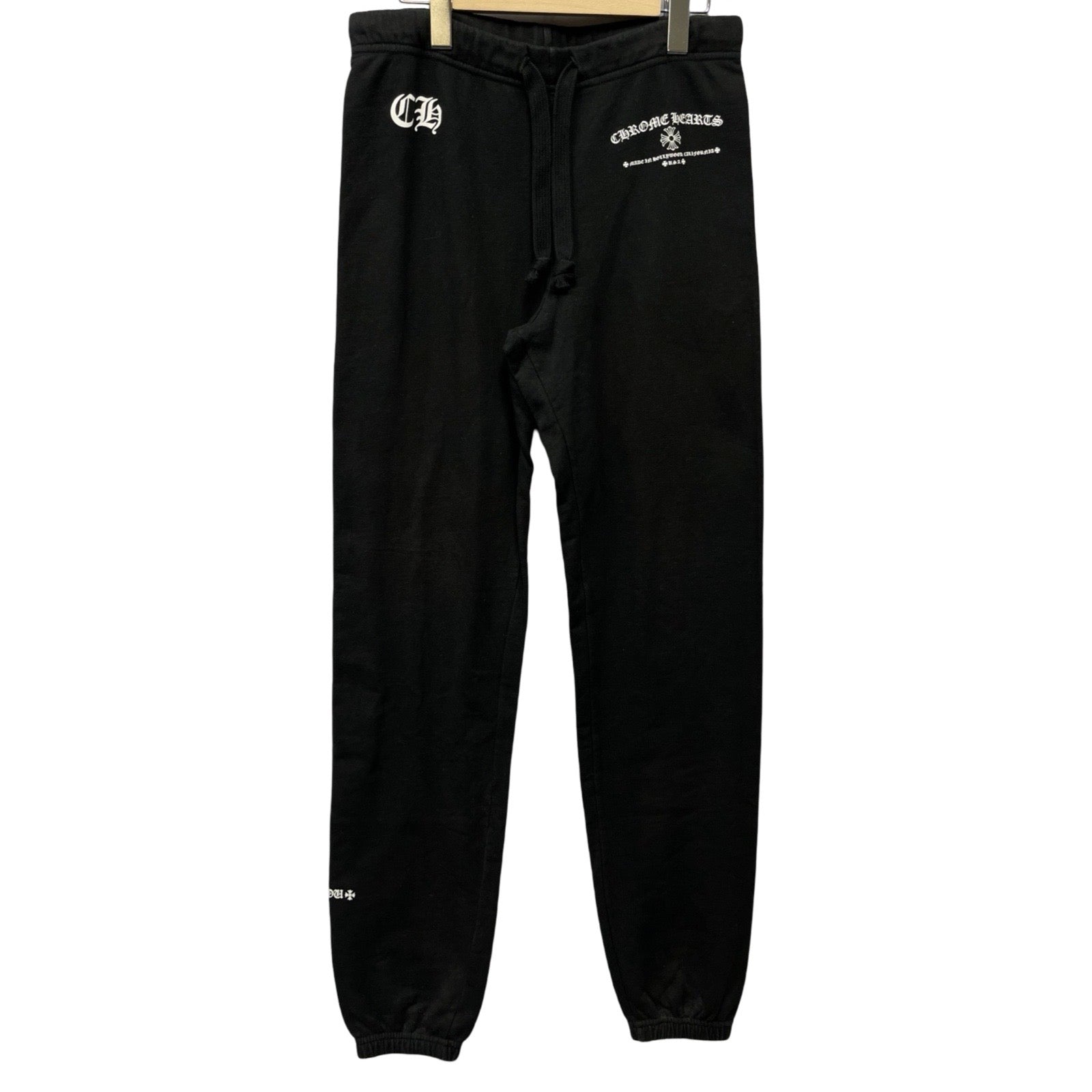 CHROME HEARTS Logo Print Sweat Long Pants Size M
