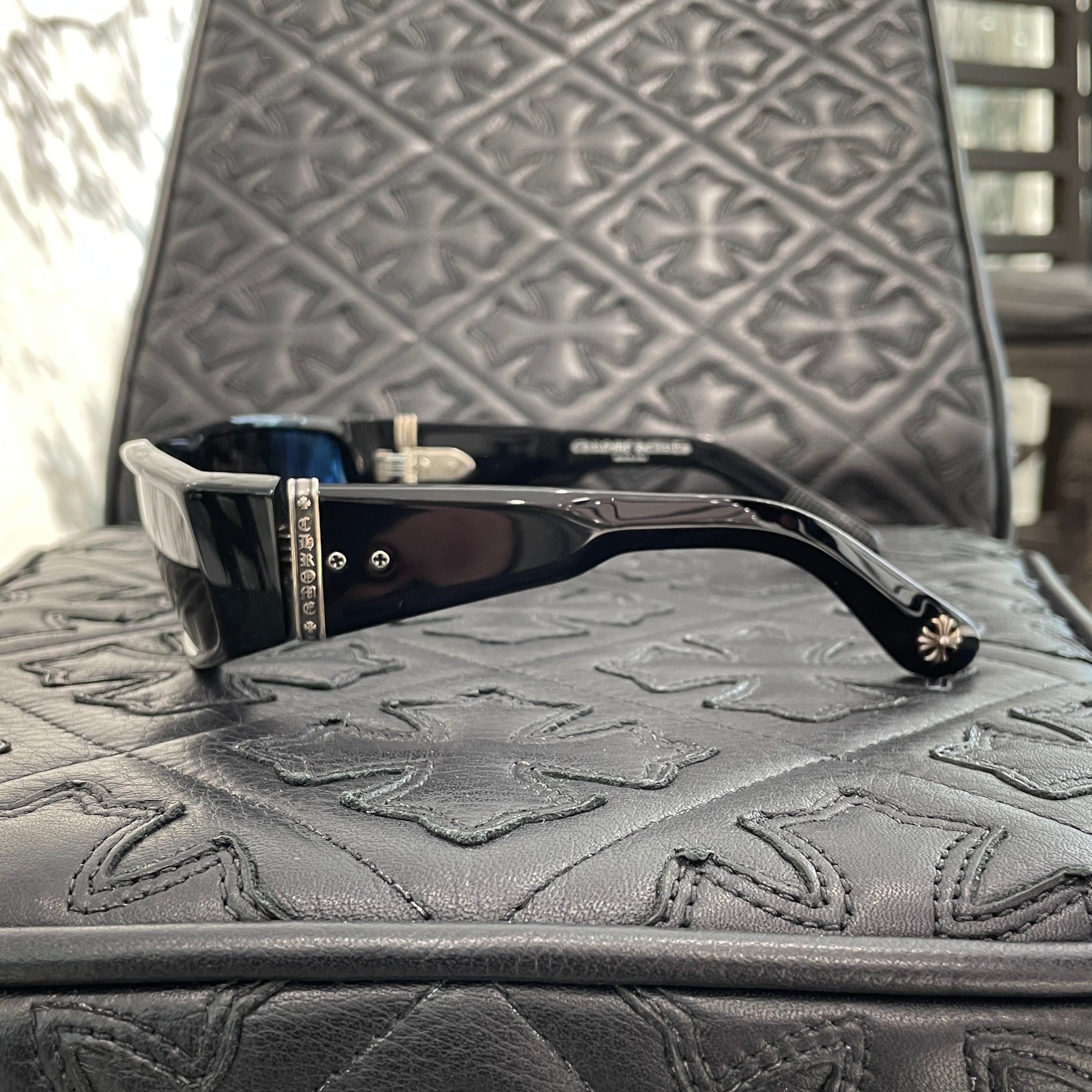 CHROME HEARTS Porny Sungrass Size 63□15-129 クロムハーツ ポルニー サングラス サイズ63□15-129