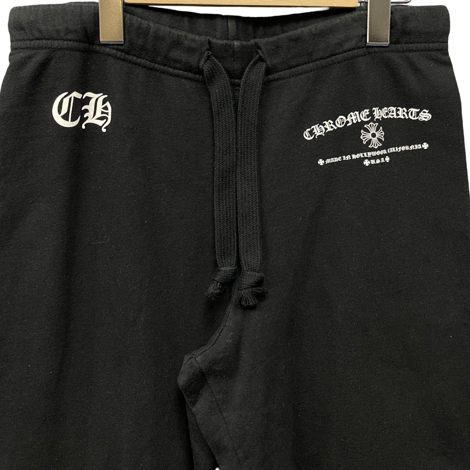 CHROME HEARTS Logo Print Sweat Long Pants Size M