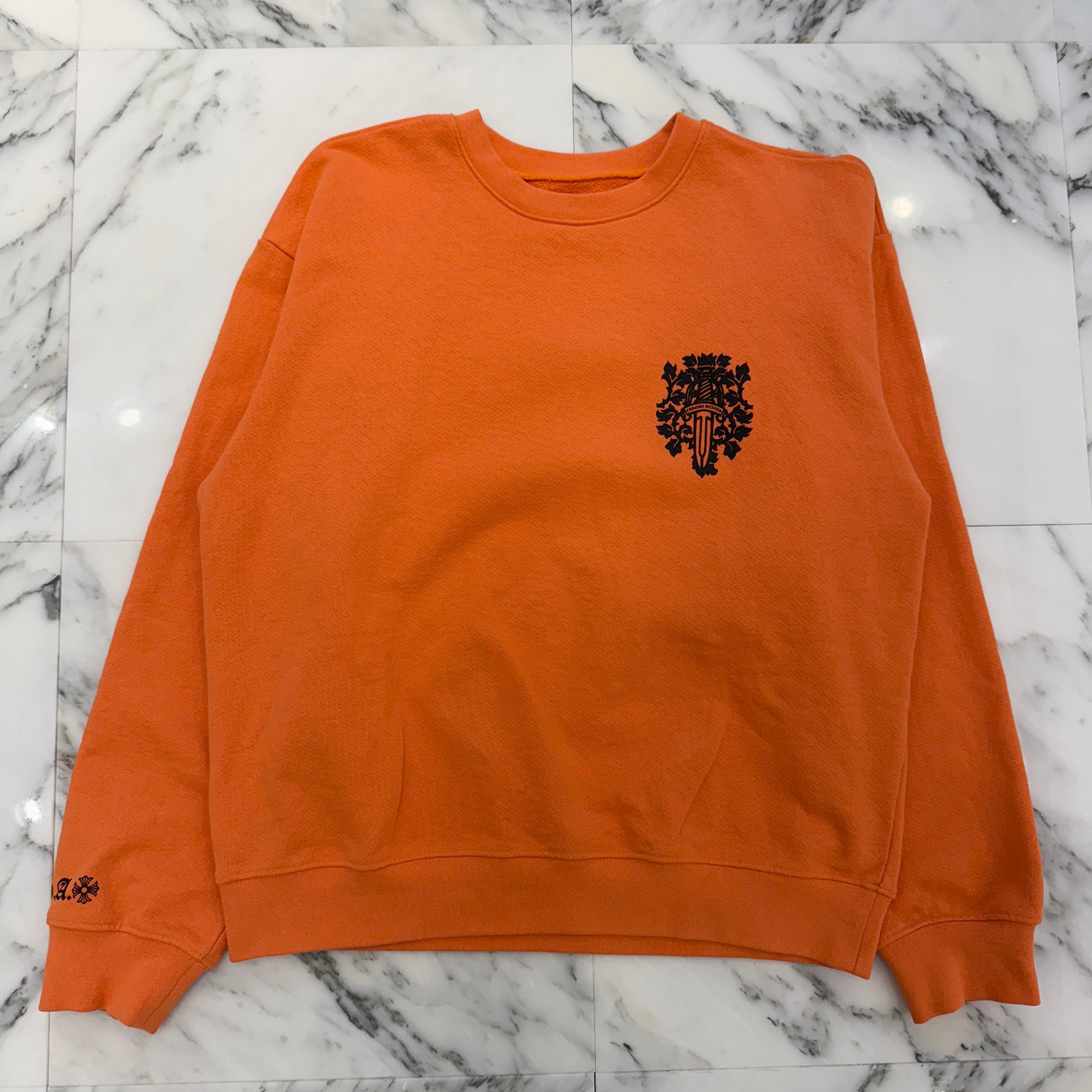 CHROME HEARTS USA Limited Vine Dagger Print Sweatshirt Size L クロムハーツ USA限定 ヴァインダガー プリント スウェットシャツ サイズL