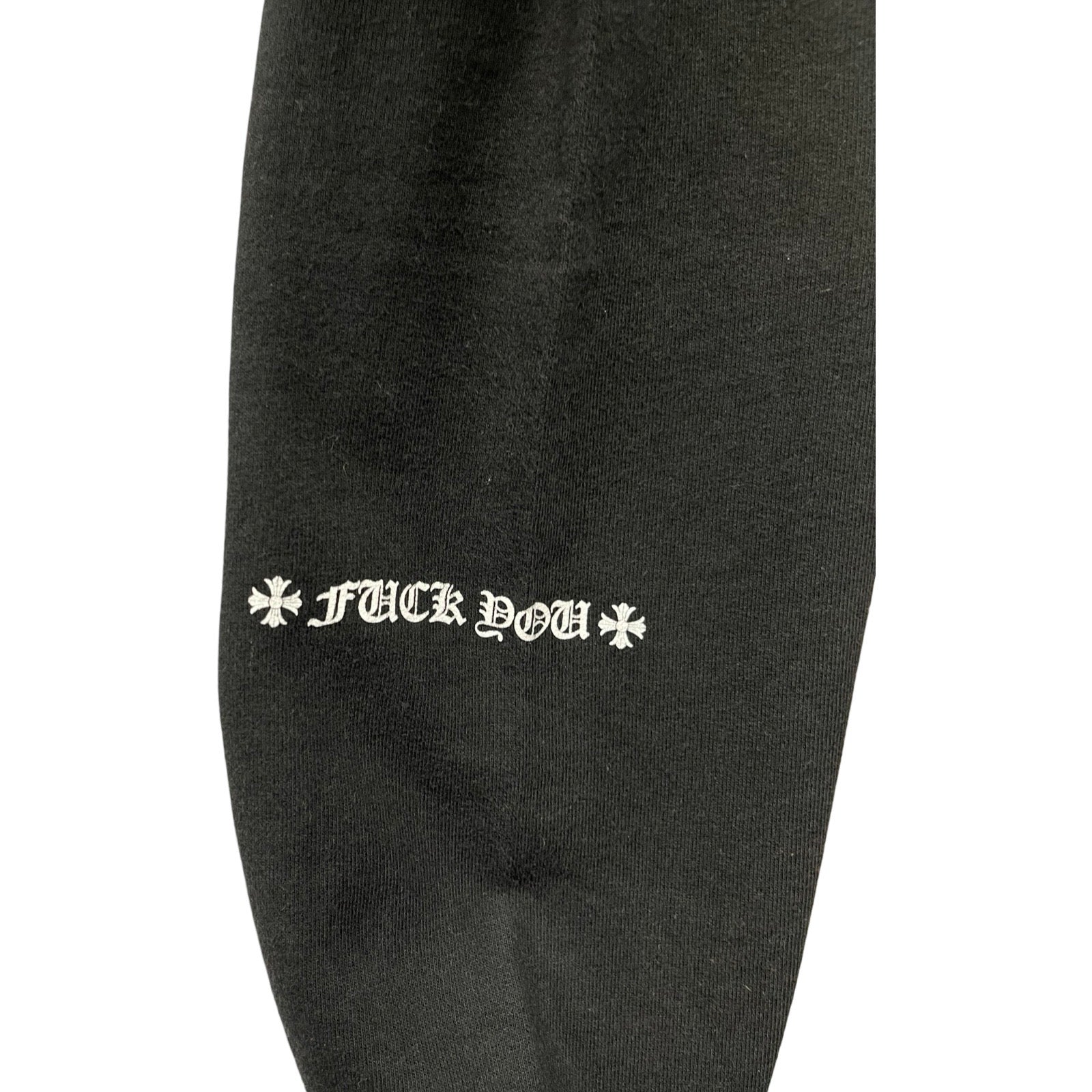 CHROME HEARTS Logo Print Sweat Long Pants Size M