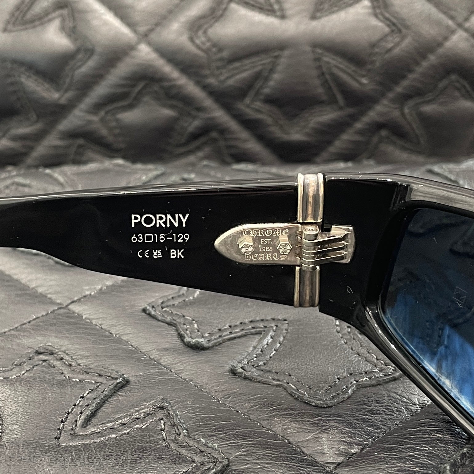 CHROME HEARTS Porny Sungrass Size 63□15-129 クロムハーツ ポルニー サングラス サイズ63□15-129