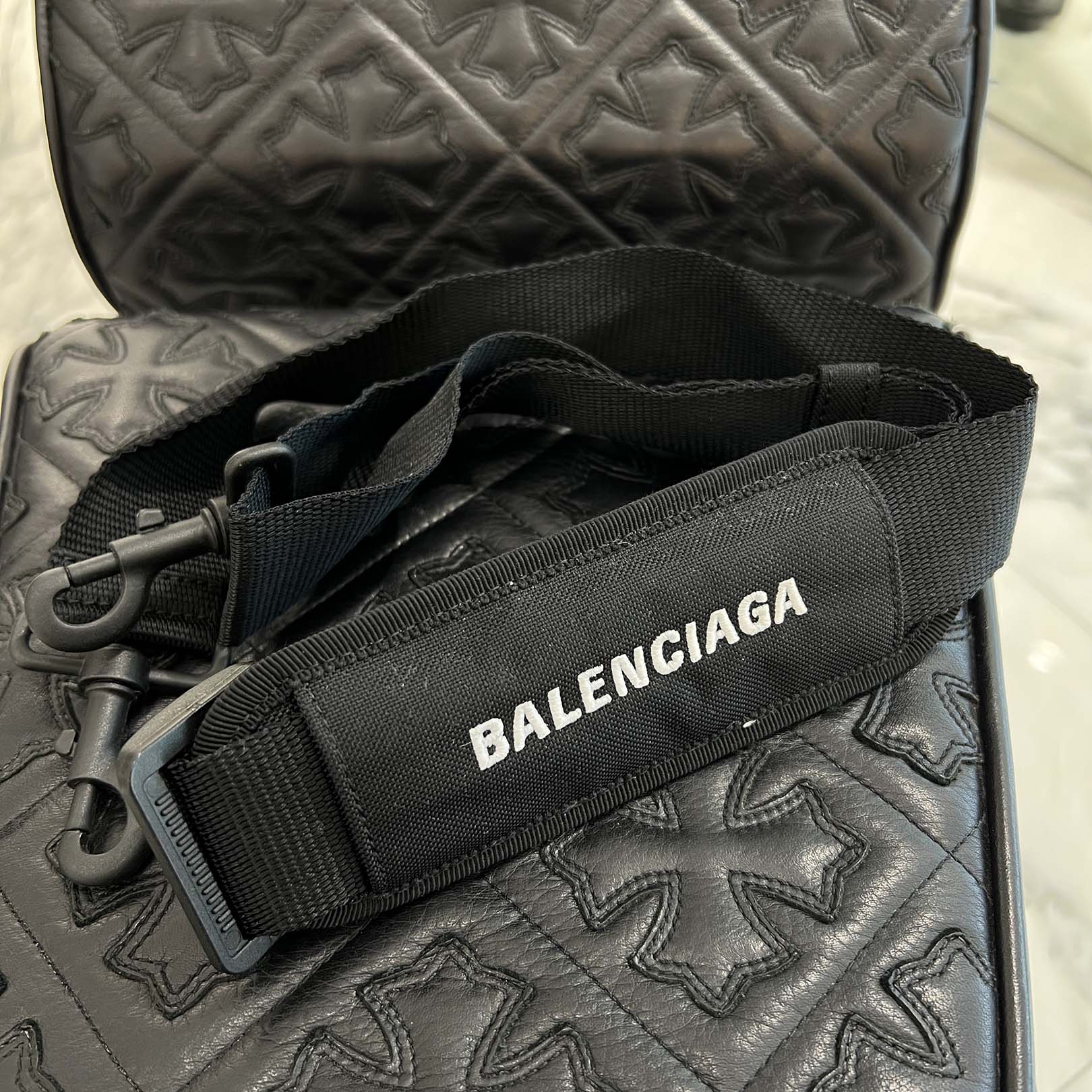 BALENCIAGA SPORT Nylon Gym Bag 638128 バレンシアガ スポーツ ナイロン ジムバッグ