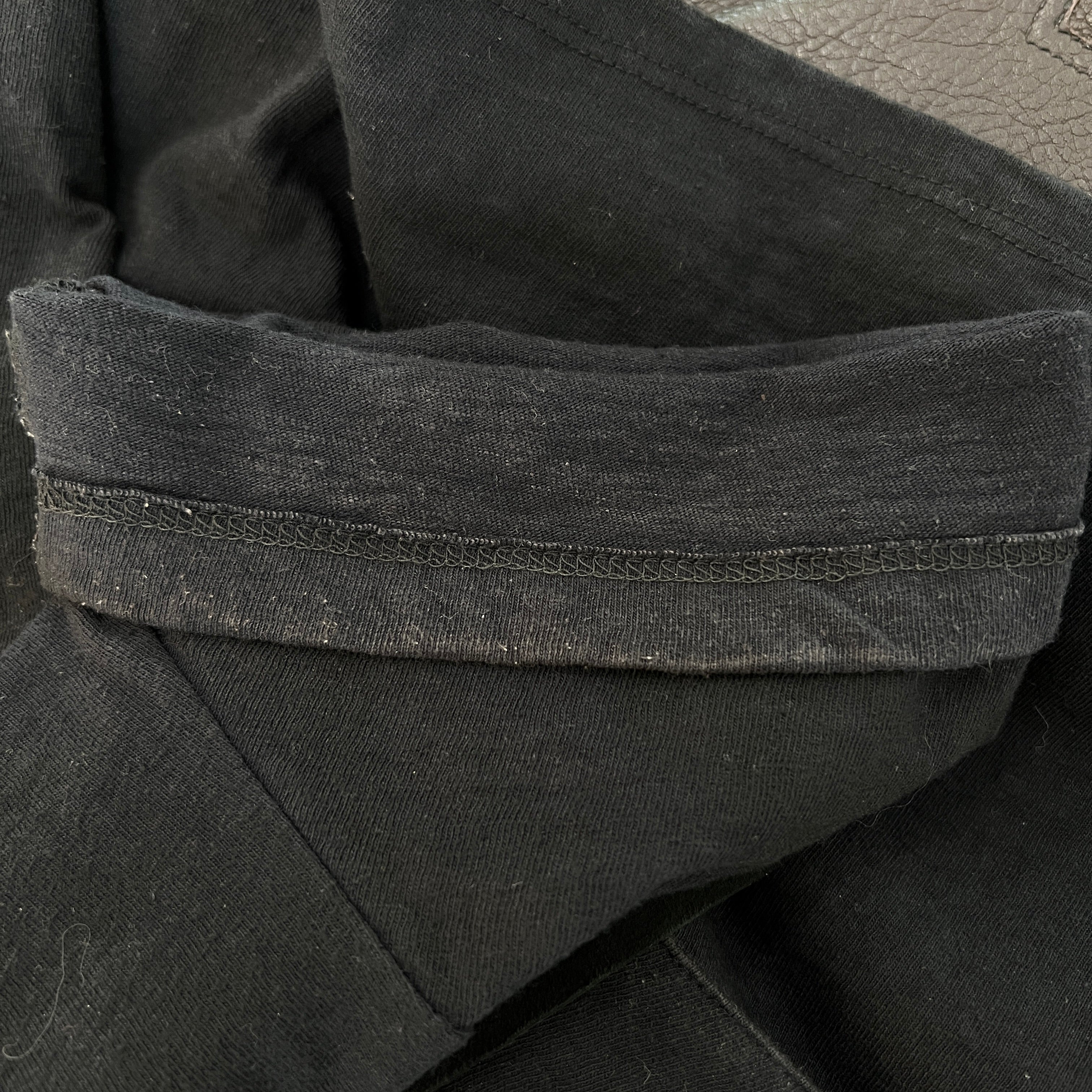 CHROME HEARTS Leather Patch Cross Ball Button Baseball Cotton Shirt Size L クロムハーツ レザーパッチ クロスボールボタン ベースボール コットンシャツ サイズL