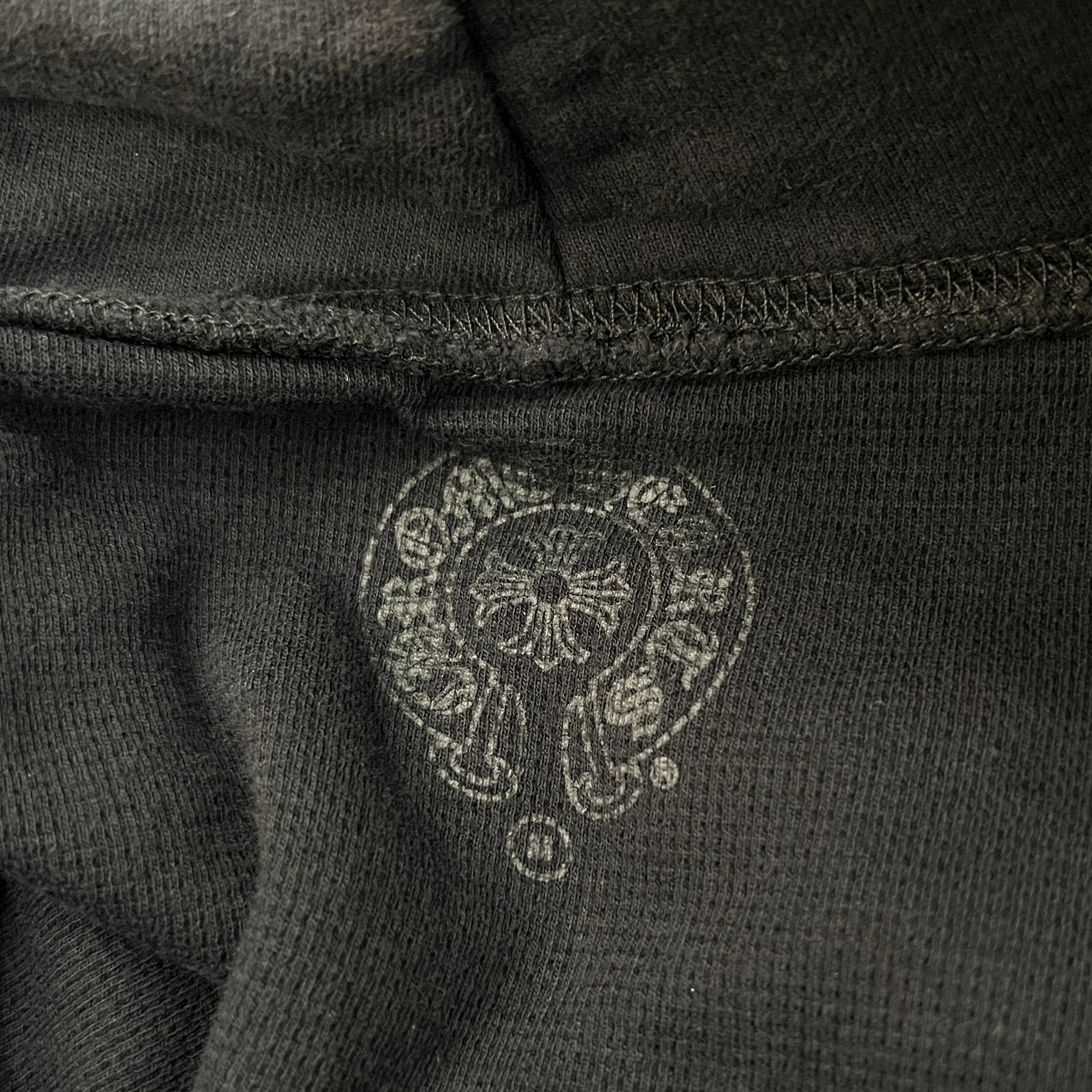 CHROME HEARTS Floral Cross Horseshoe Pullover Hoodie Size M クロムハーツ フローラルクロス ホースシュー プルオーバーフーディ サイズM