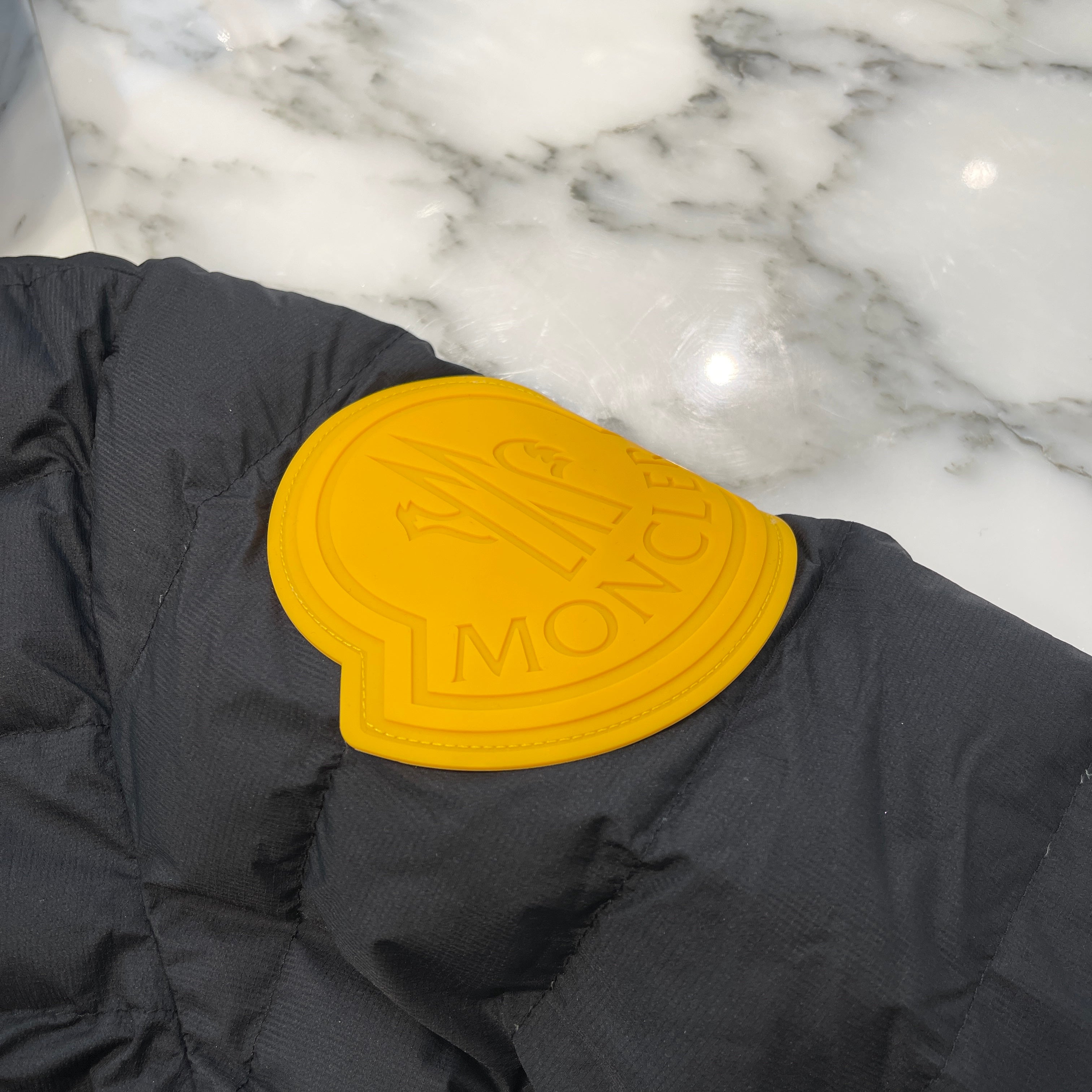 MONCLER × OFF-WHITE 2017AW DINARD GIUBBOTTO Down Jacket B209H4130505 53607 Size 0 モンクレール × オフホワイト ディナール ジュボット ダウンジャケット サイズ0