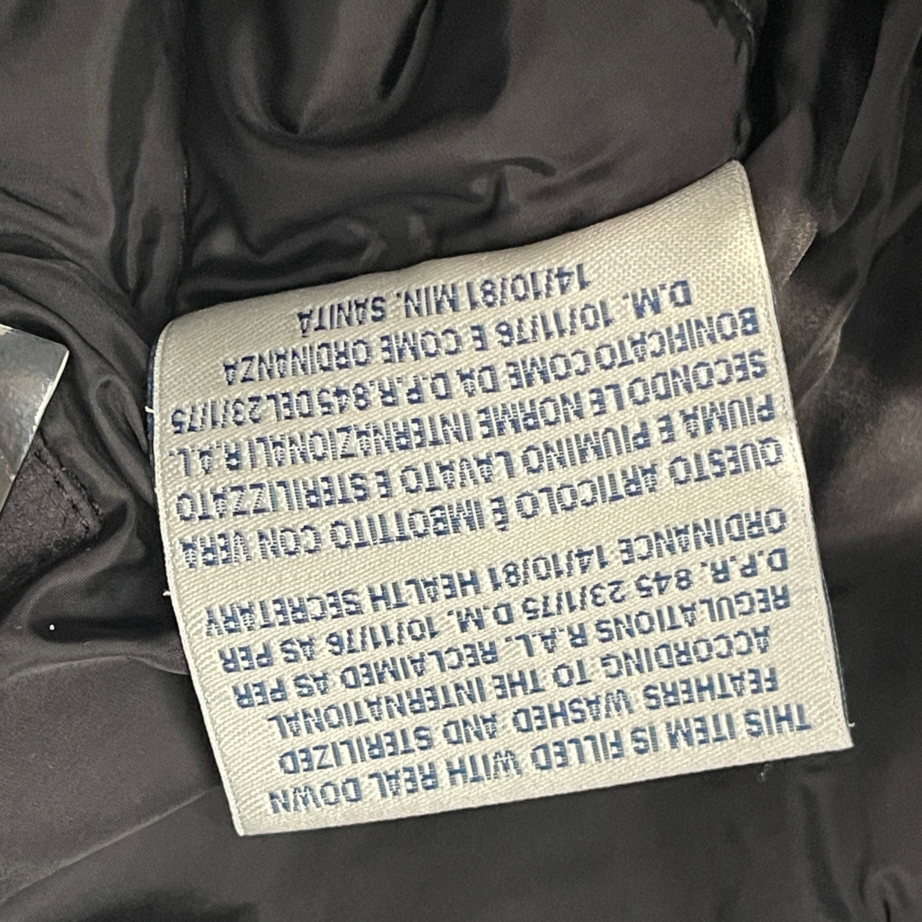 MONCLER × OFF-WHITE 2017AW DINARD GIUBBOTTO Down Jacket B209H4130505 53607 Size 0 モンクレール × オフホワイト ディナール ジュボット ダウンジャケット サイズ0