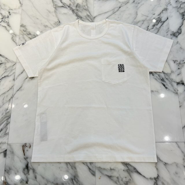 CHROME HEARTS Y NOT Vertical Logo Embroidery Tee Size L クロムハーツ ワイノット ヴァーティカルロゴ 刺繍 Tシャツ サイズL