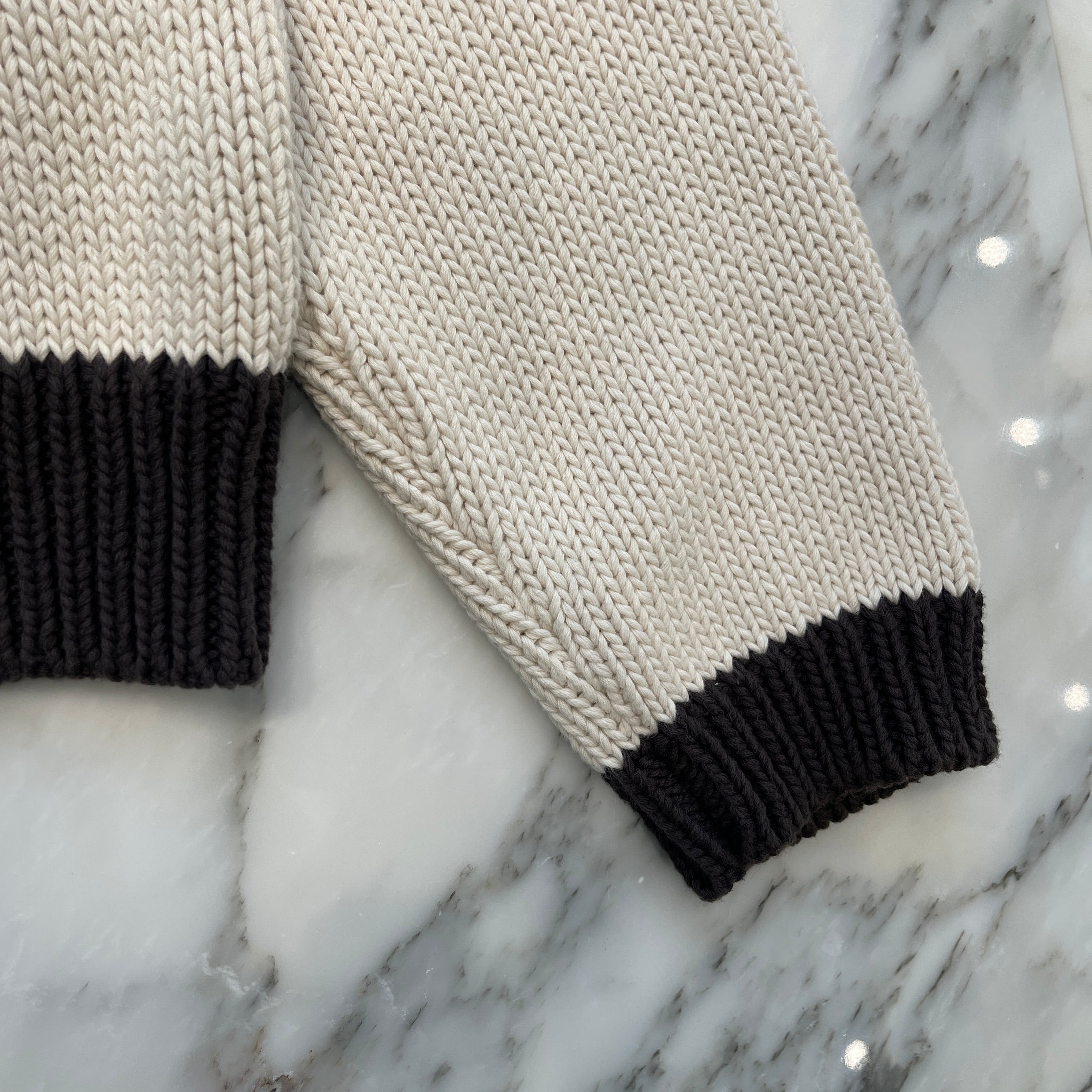 ENFANTS RICHES DEPRIMES 2023SS "Aileen Wuornos" Cotton Knit Sweater Size M アンファン リッシュ デプリメ "アイリーンウォーノス" コットン ニットセーター サイズM