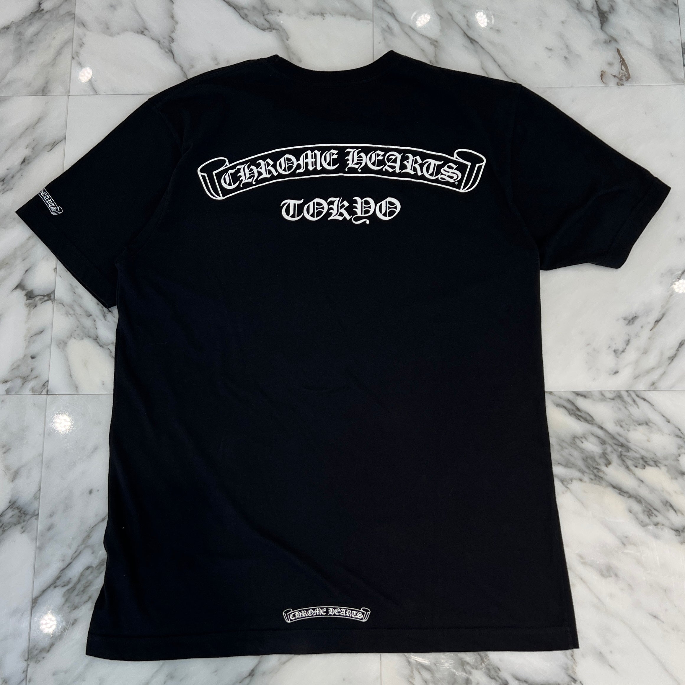 CHROME HEARTS Tokyo Limited Back Scroll Tee Size L クロムハーツ 東京限定 バックスクロール Tシャツ サイズL