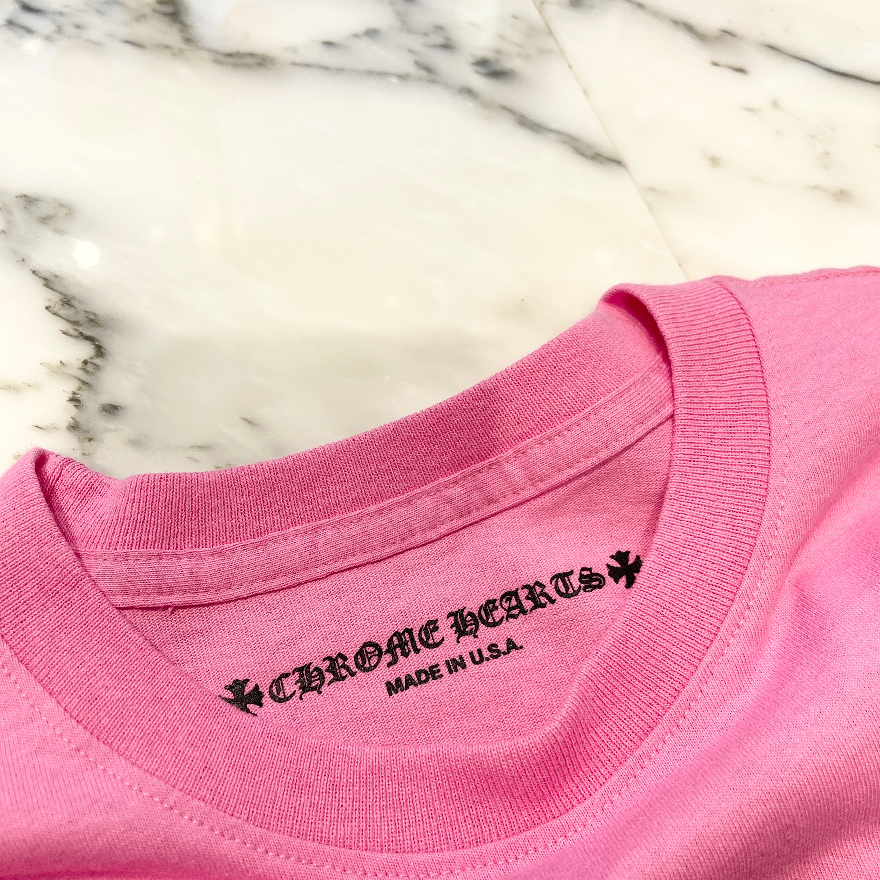 CHROME HEARTS That Group Back Scroll Tee Size L クロムハーツ