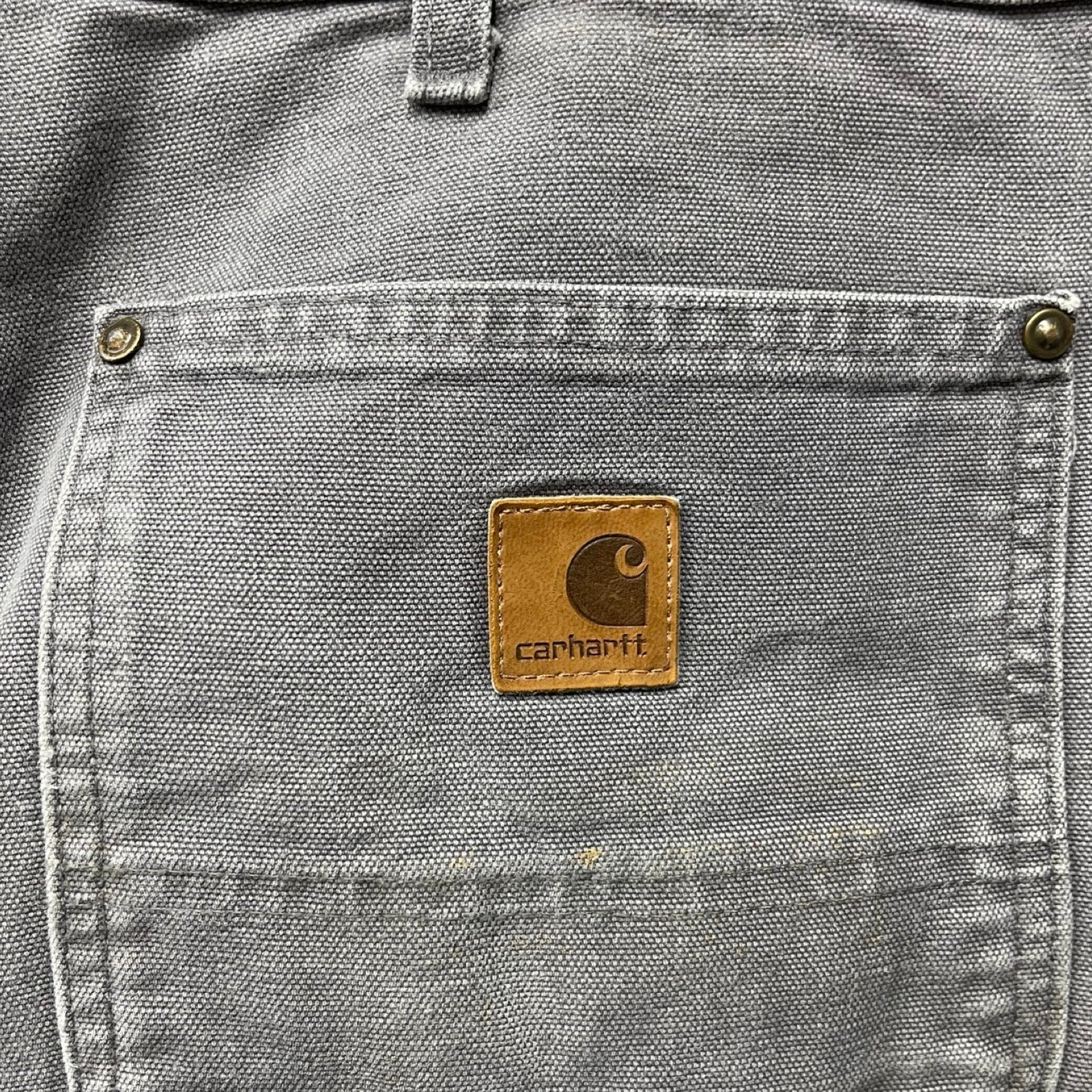 Carhartt Double Knee Denim Painter Pants Size 34×32