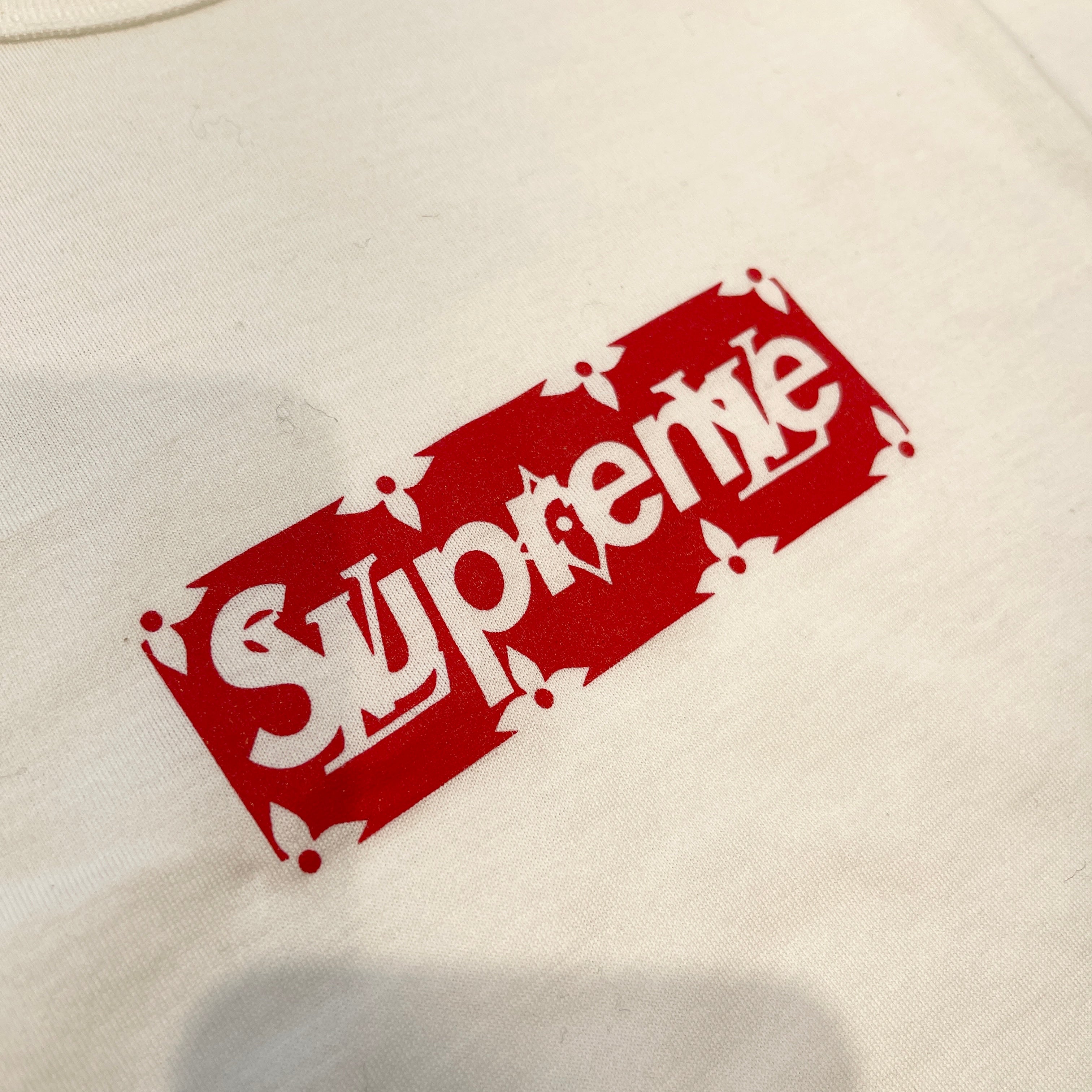 Supreme × LOUIS VUITTON 2017SS LV Box Logo Tee SizeXL シュプリーム × ルイヴィトン LVボックスロゴ Tシャツ サイズXL
