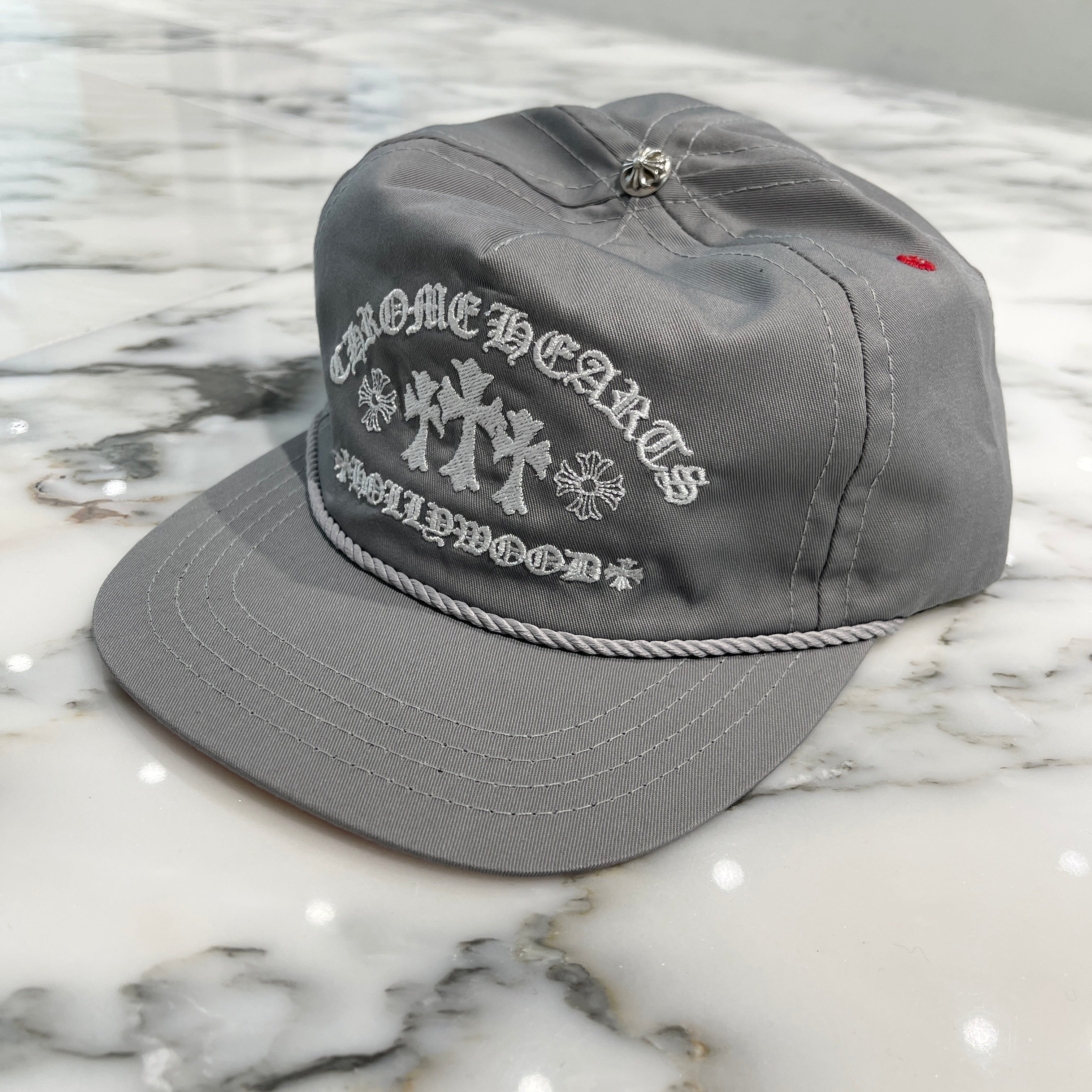 CHROME HEARTS GAS STATION King Taco 3 Cemetery Cross Trucker Cap Size ONE SIZE（53-60）クロムハーツ ガスステーション キングタコ 3セメタリークロス トラッカーキャップ サイズONE SIZE（53-60）