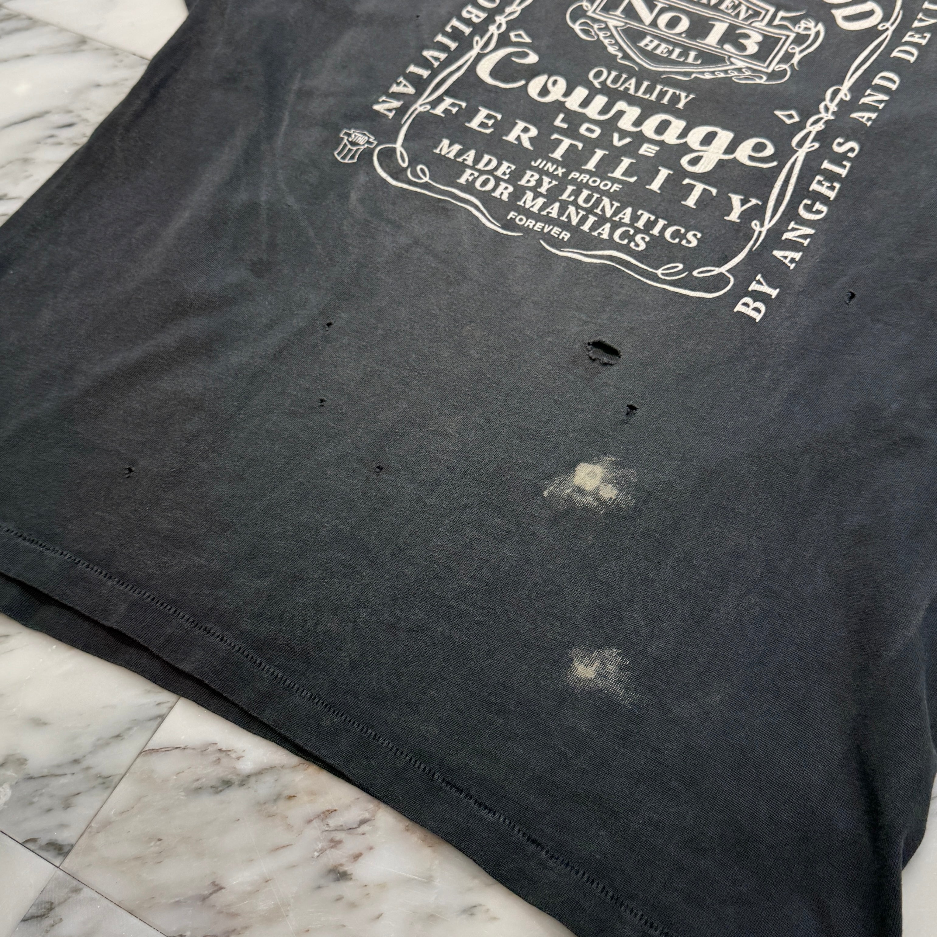 SAINT Mxxxxxx × NEIGHBORHOOD 2023SS SAINT HOOD SKULL BIKE Tee SM-S23-0000-116 Size M  セントマイケル×ネイバーフッド セントフッド スカルバイク Tシャツ サイズM