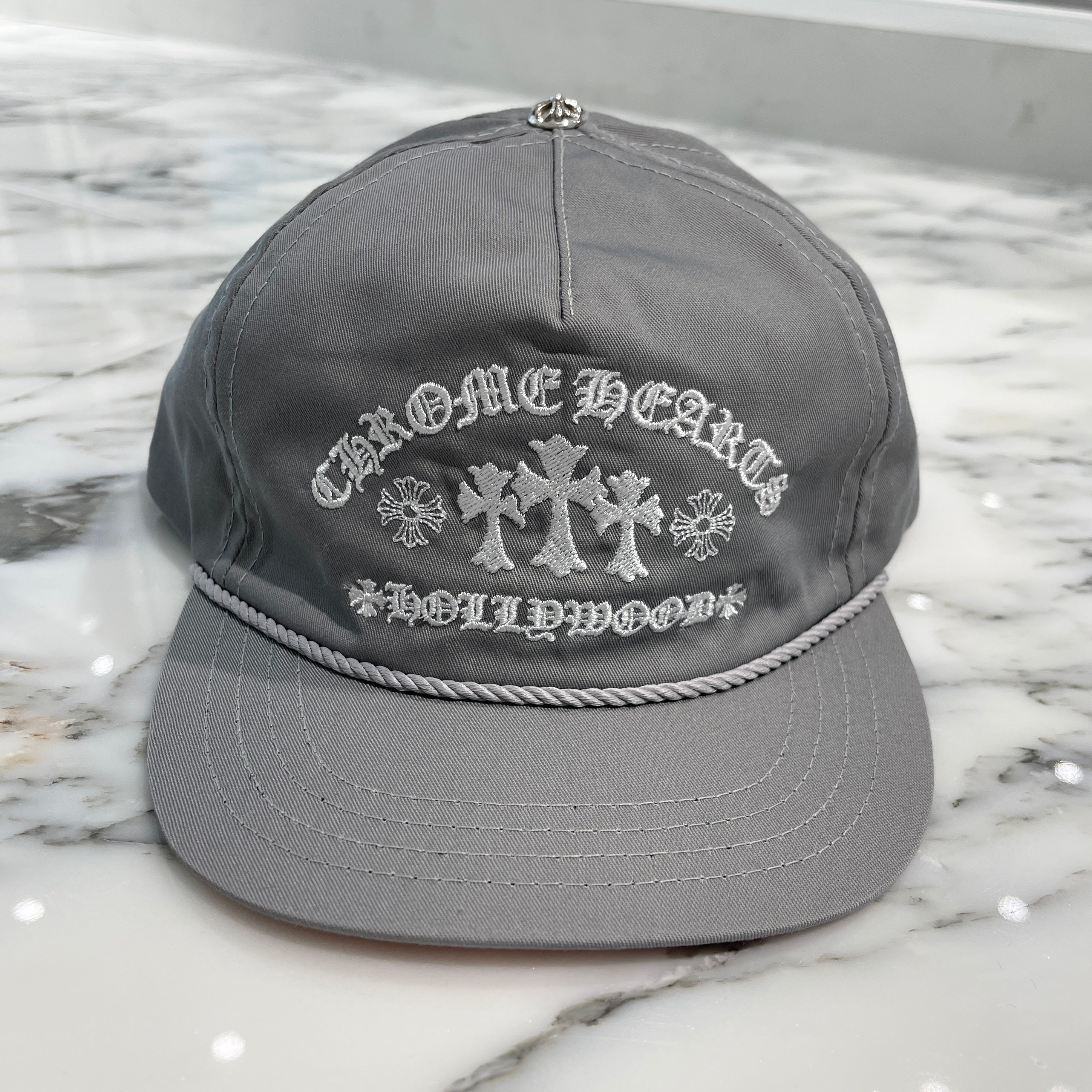 CHROME HEARTS GAS STATION King Taco 3 Cemetery Cross Trucker Cap
