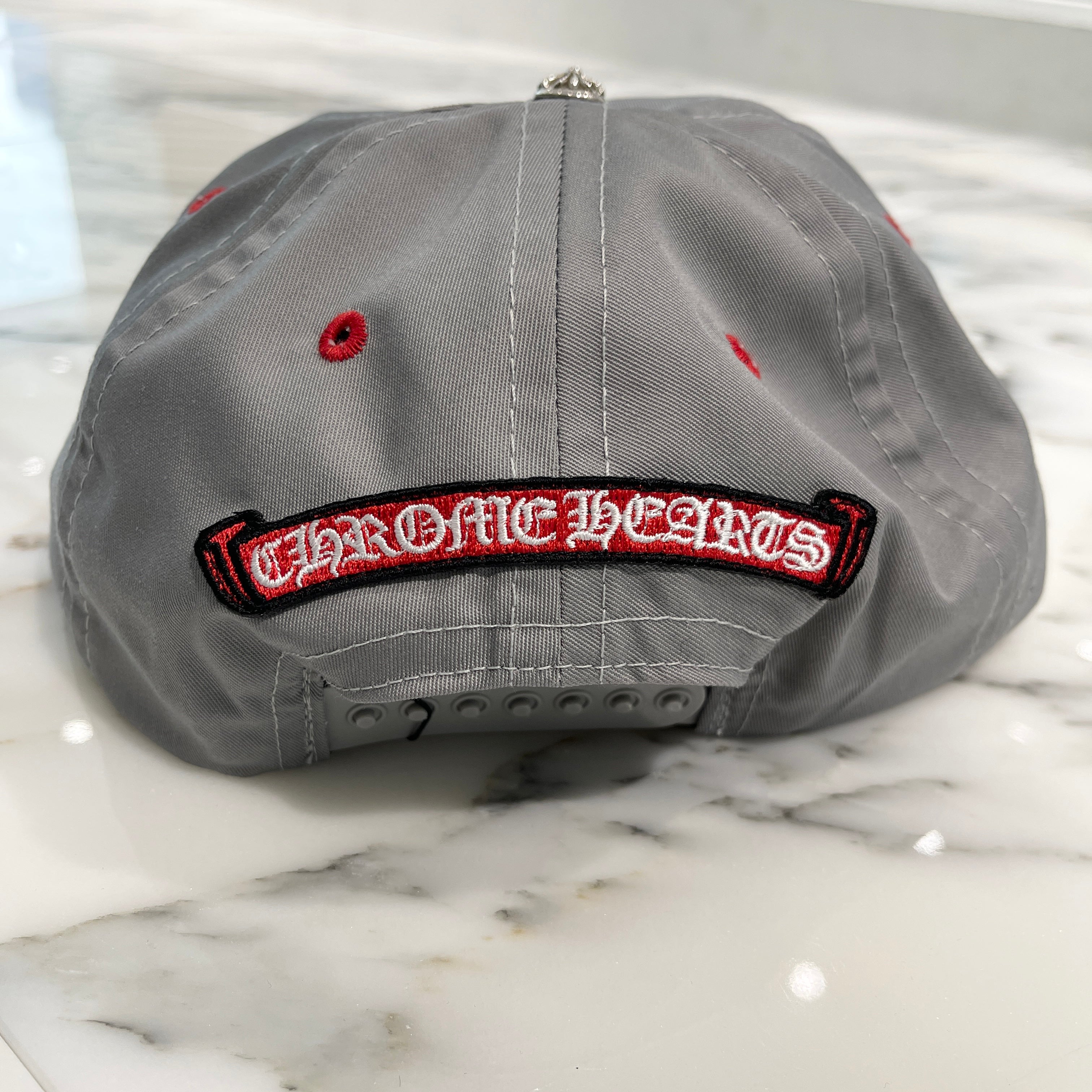 CHROME HEARTS GAS STATION King Taco 3 Cemetery Cross Trucker Cap Size ONE SIZE（53-60）クロムハーツ ガスステーション キングタコ 3セメタリークロス トラッカーキャップ サイズONE SIZE（53-60）