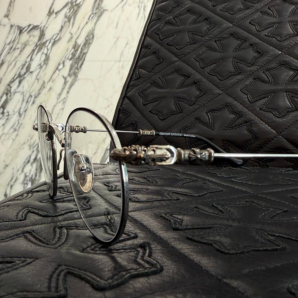 CHROME HEARTS BUBBA-A Sunglasses Size 49口22-145 クロムハーツ BUBBA-A サングラス サイズ49口22-145