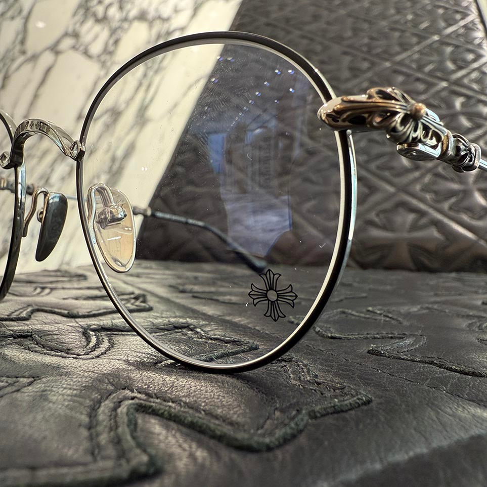 CHROME HEARTS BUBBA-A Sunglasses Size 49口22-145 クロムハーツ