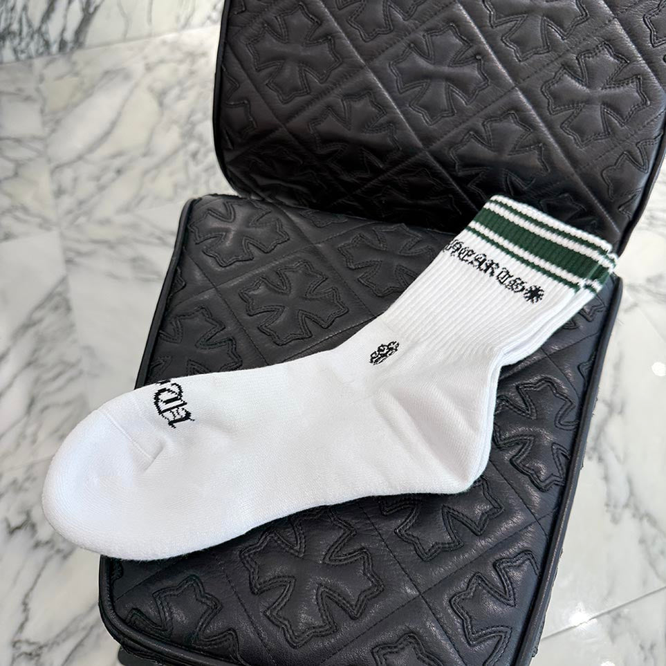 CHROME HEARTS Vine Dagger Embroidery Fuck You Socks Size S (22cm-23cm) クロムハーツ ヴァインダガー刺繍 ファックユーロゴ ソックス サイズS (22cm-23cm)