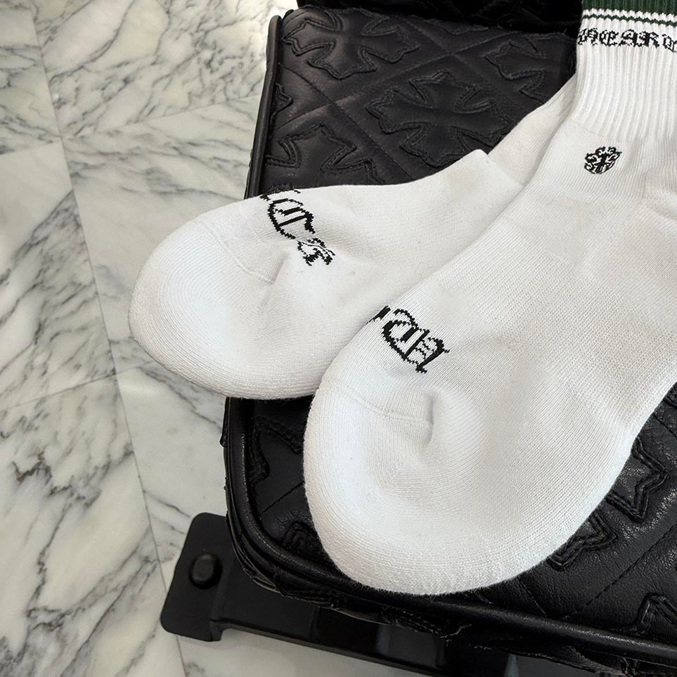 CHROME HEARTS Vine Dagger Embroidery Fuck You Socks Size S (22cm-23cm) クロムハーツ ヴァインダガー刺繍 ファックユーロゴ ソックス サイズS (22cm-23cm)