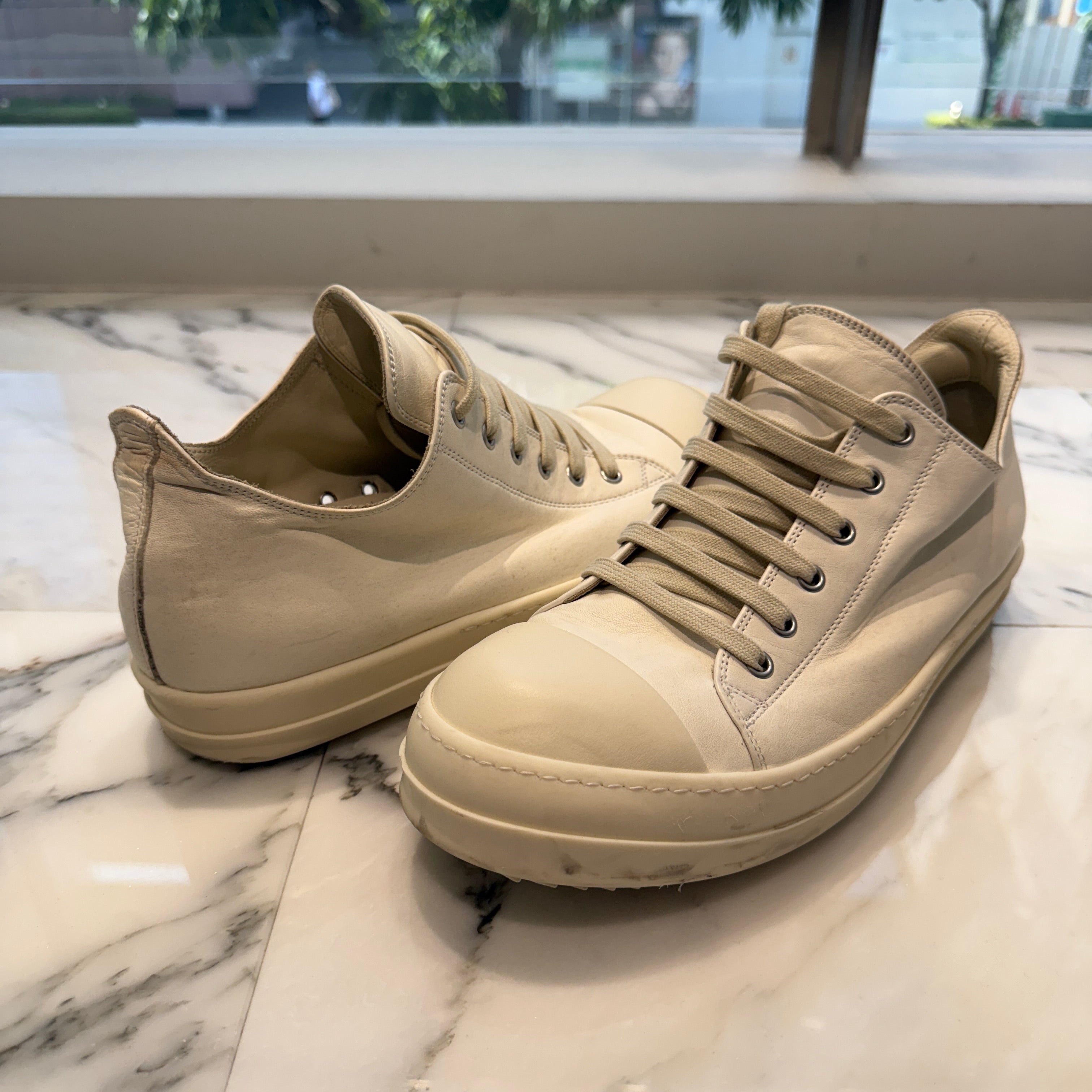 Rick Owens RAMONES Low Cut Sneakers A2549406 Size 42（27cm）リックオウェンス ラモーンズ ローカット スニーカー サイズ42（27cm）