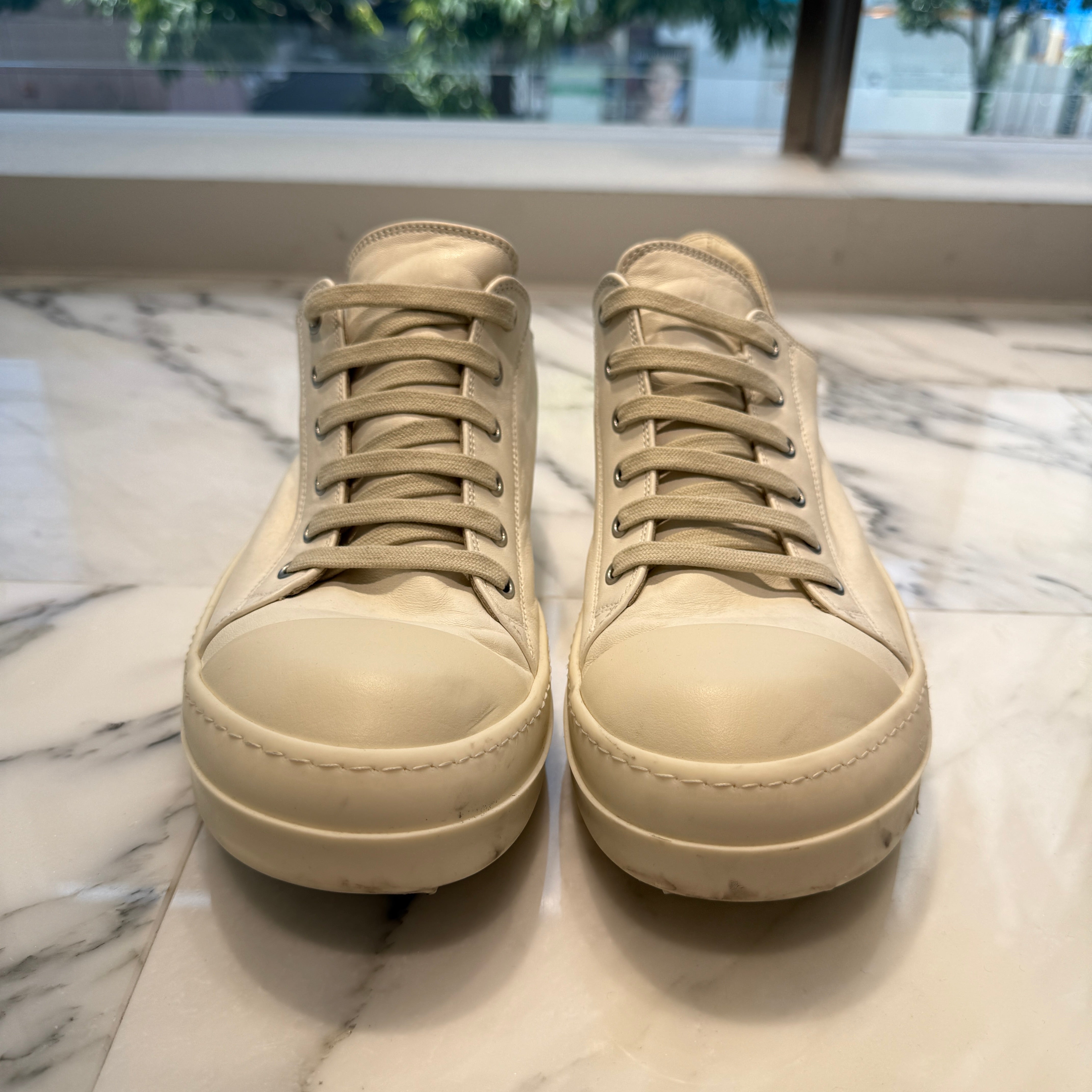 Rick Owens RAMONES Low Cut Sneakers A2549406 Size 42（27cm）リックオウェンス ラモーンズ ローカット スニーカー サイズ42（27cm）