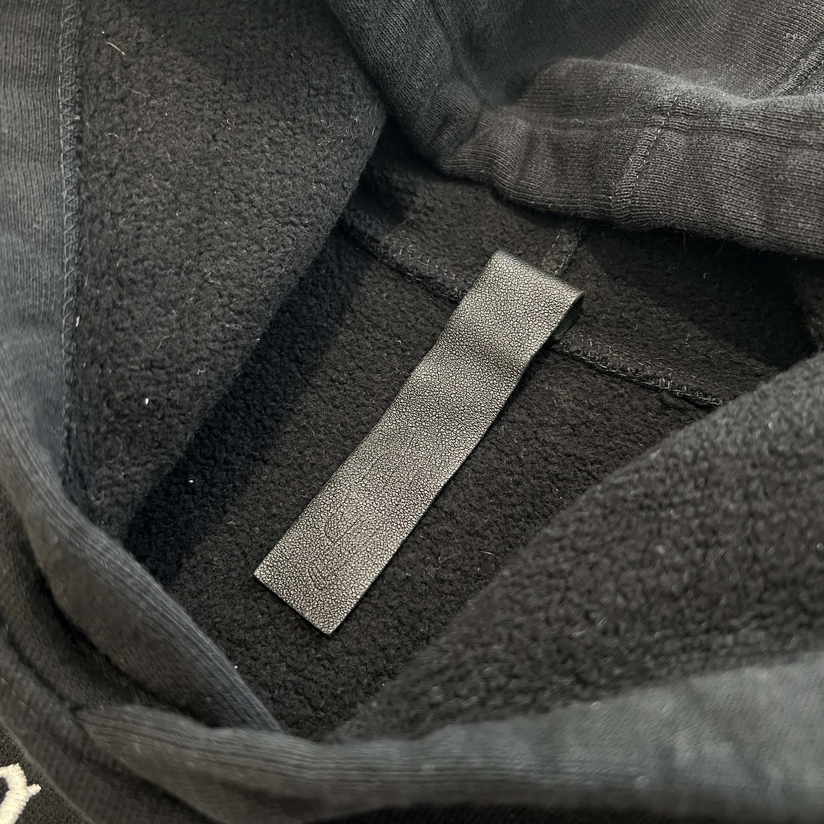 CHROME HEARTS King Taco Cemetery Cross Embroidery Pullover Hoodie Size L クロムハーツ キングタコ セメタリークロス 刺繍 プルオーバーフーディ サイズL