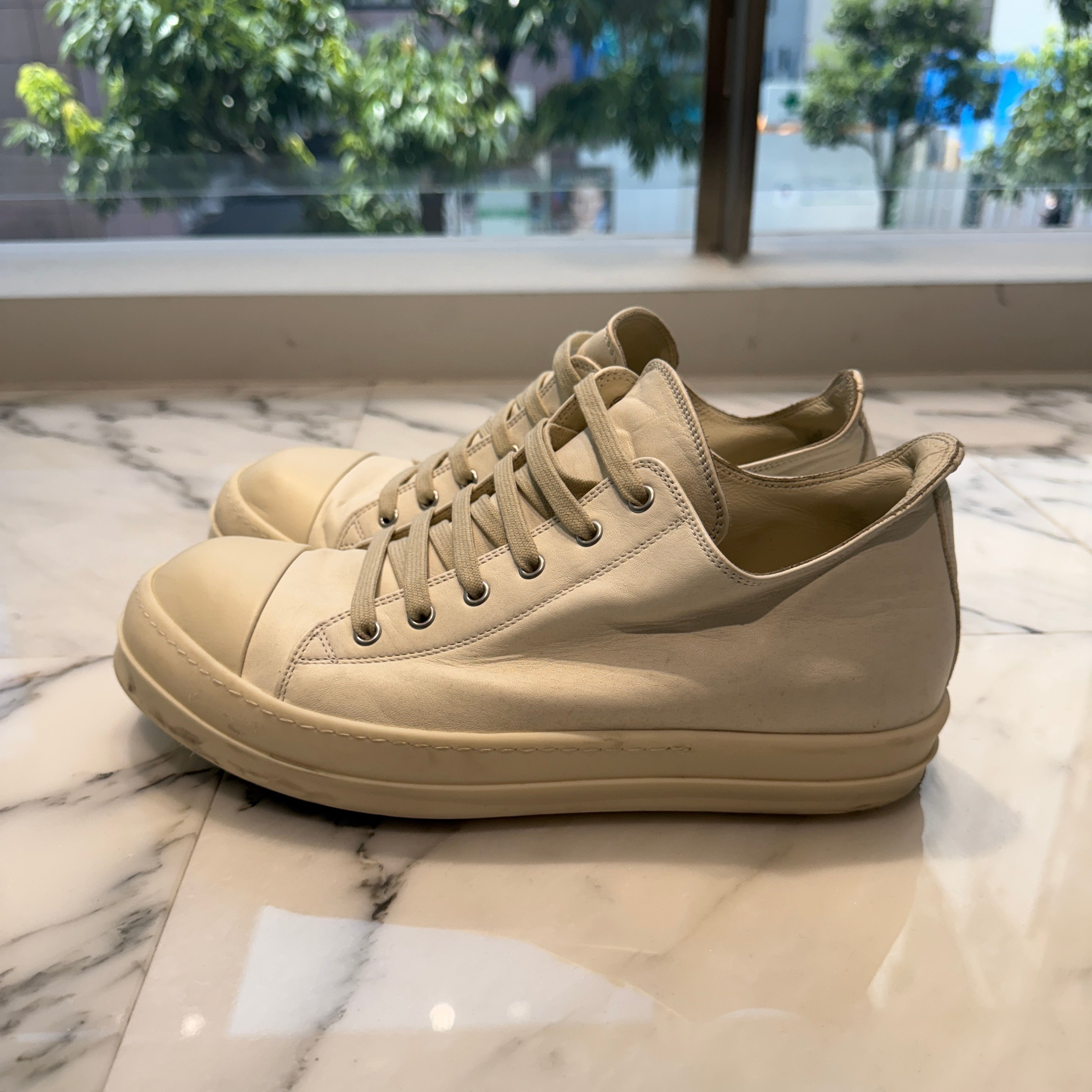 Rick Owens RAMONES Low Cut Sneakers A2549406 Size 42（27cm）リックオウェンス ラモーンズ ローカット スニーカー サイズ42（27cm）