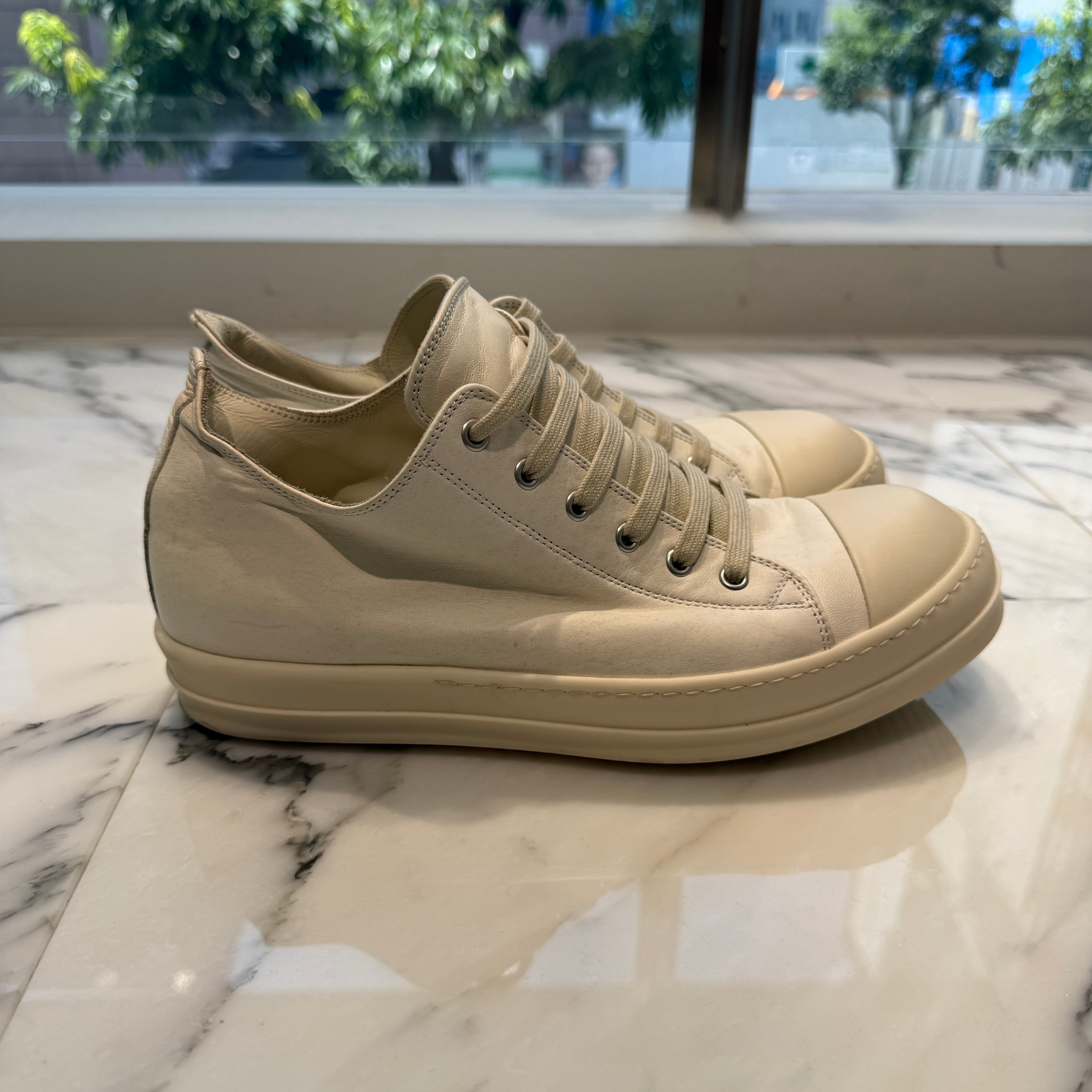 Rick Owens RAMONES Low Cut Sneakers A2549406 Size 42（27cm）リックオウェンス ラモーンズ ローカット スニーカー サイズ42（27cm）