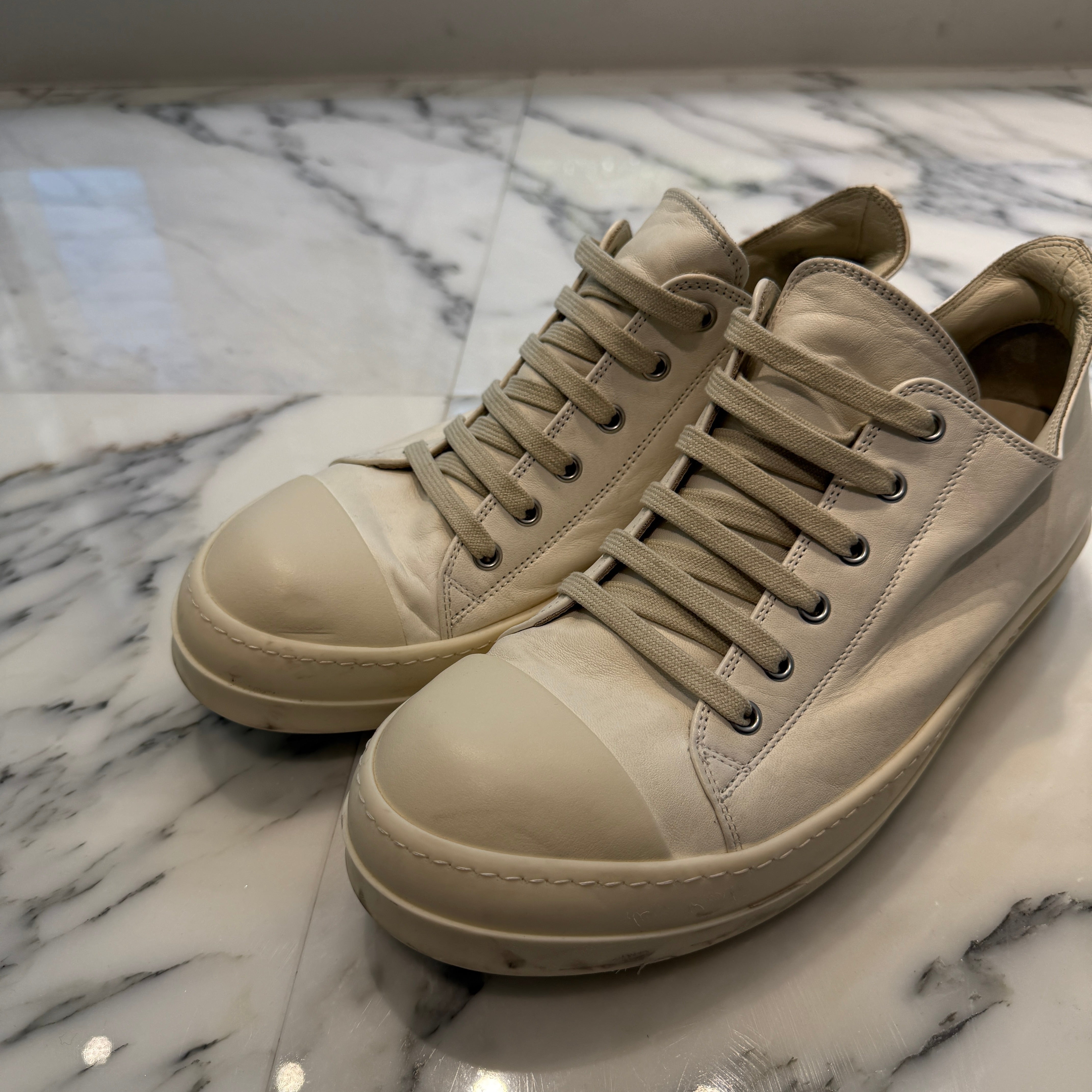 Rick Owens RAMONES Low Cut Sneakers A2549406 Size 42（27cm）リックオウェンス ラモーンズ ローカット スニーカー サイズ42（27cm）