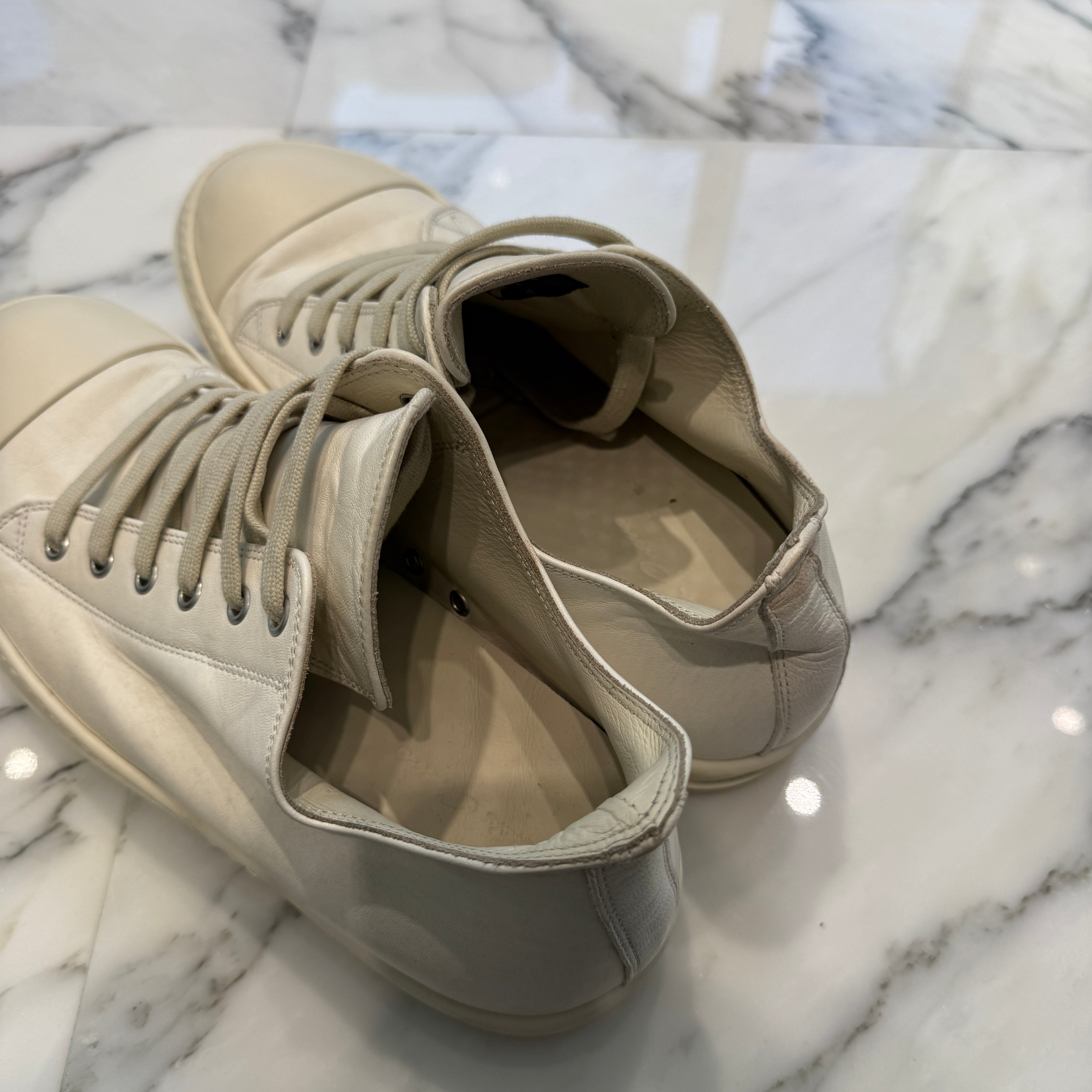 Rick Owens RAMONES Low Cut Sneakers A2549406 Size 42（27cm）リックオウェンス ラモーンズ ローカット スニーカー サイズ42（27cm）