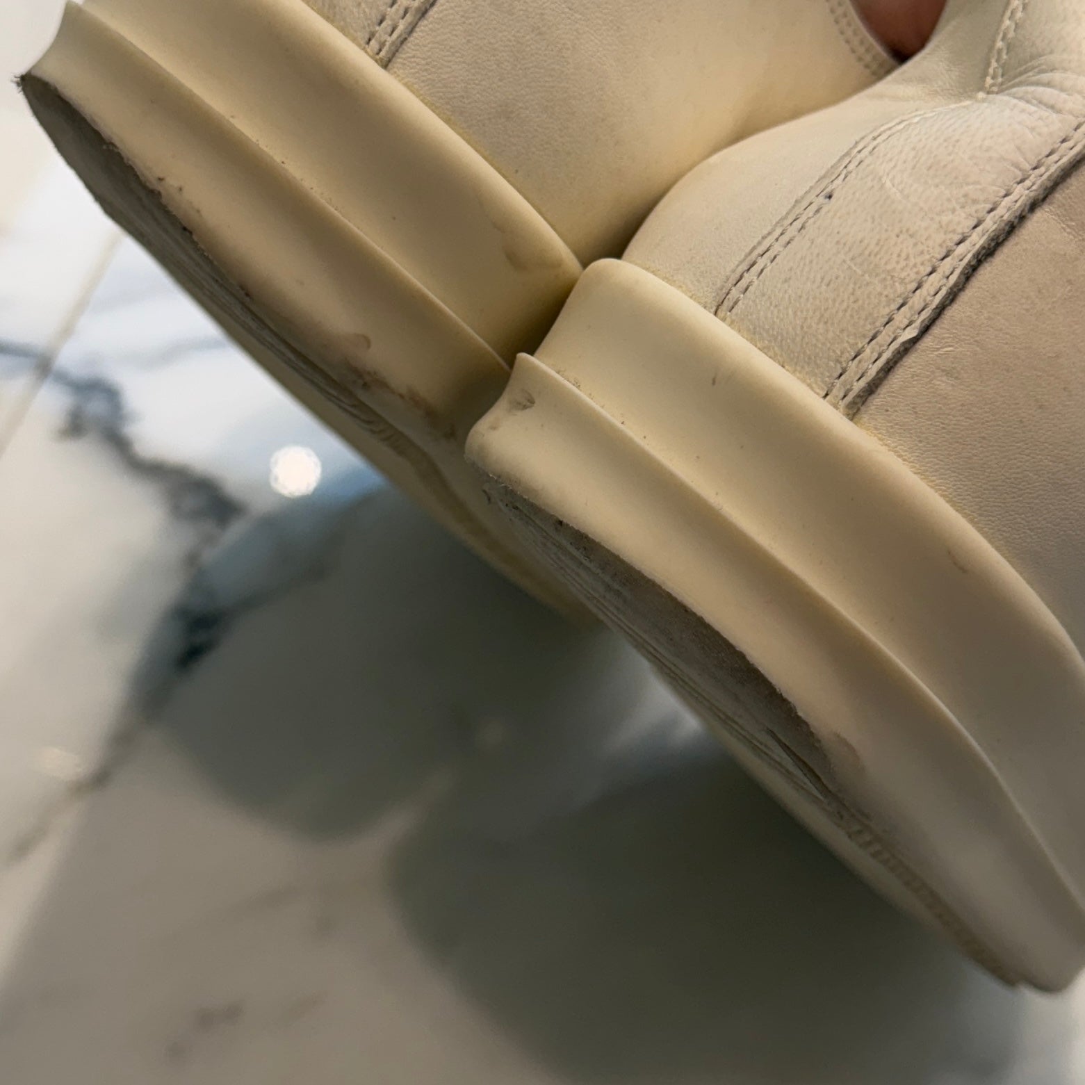 Rick Owens RAMONES Low Cut Sneakers A2549406 Size 42（27cm）リックオウェンス ラモーンズ ローカット スニーカー サイズ42（27cm）