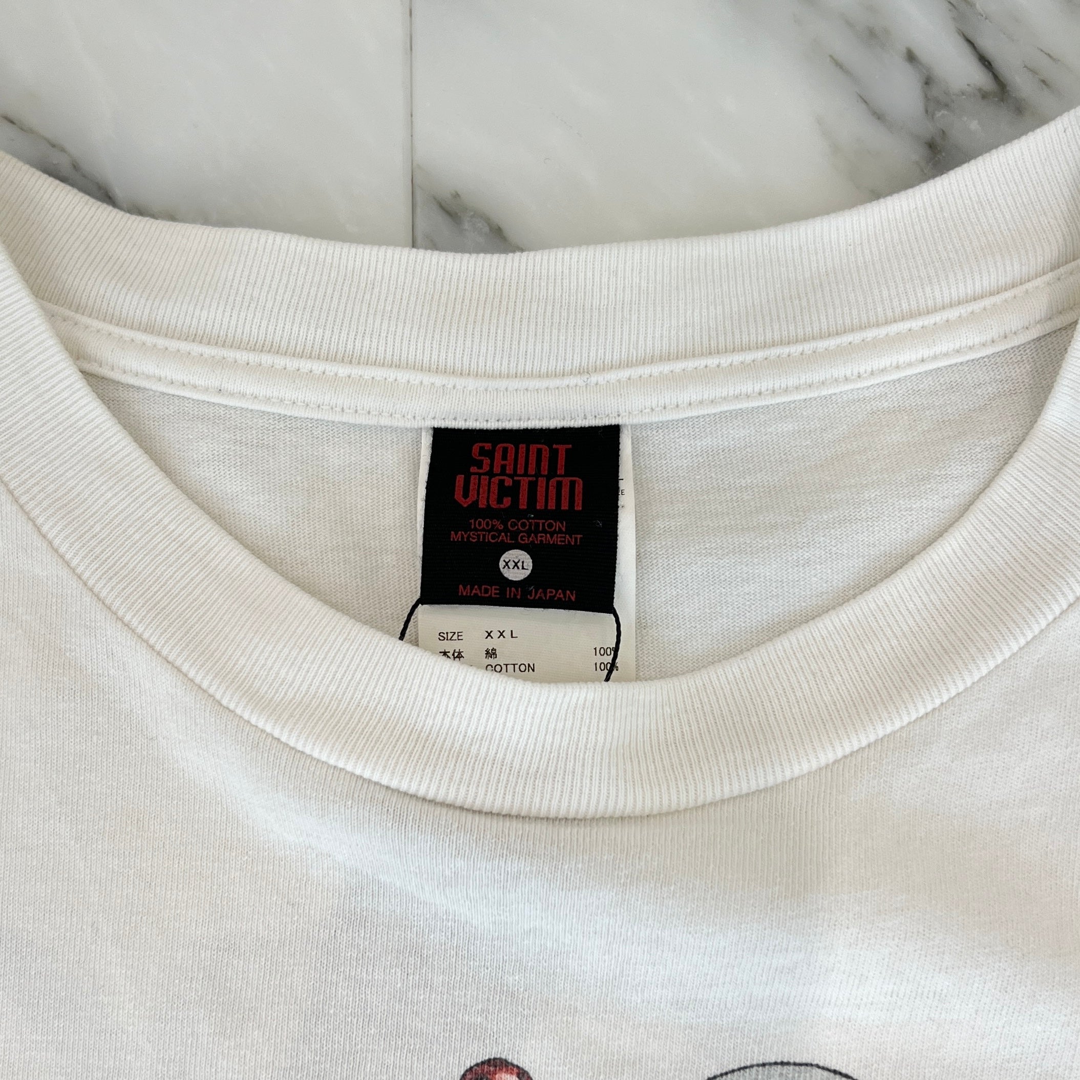 SAINT Mxxxxxx × FREEDOM 2024SS Future Heavy Motorcycle Print Tee SM-YS8-0000-C21 Size XXL セントマイケル × フリーダム フューチャーヘビーモーターバイク プリント Tシャツ サイズXXL