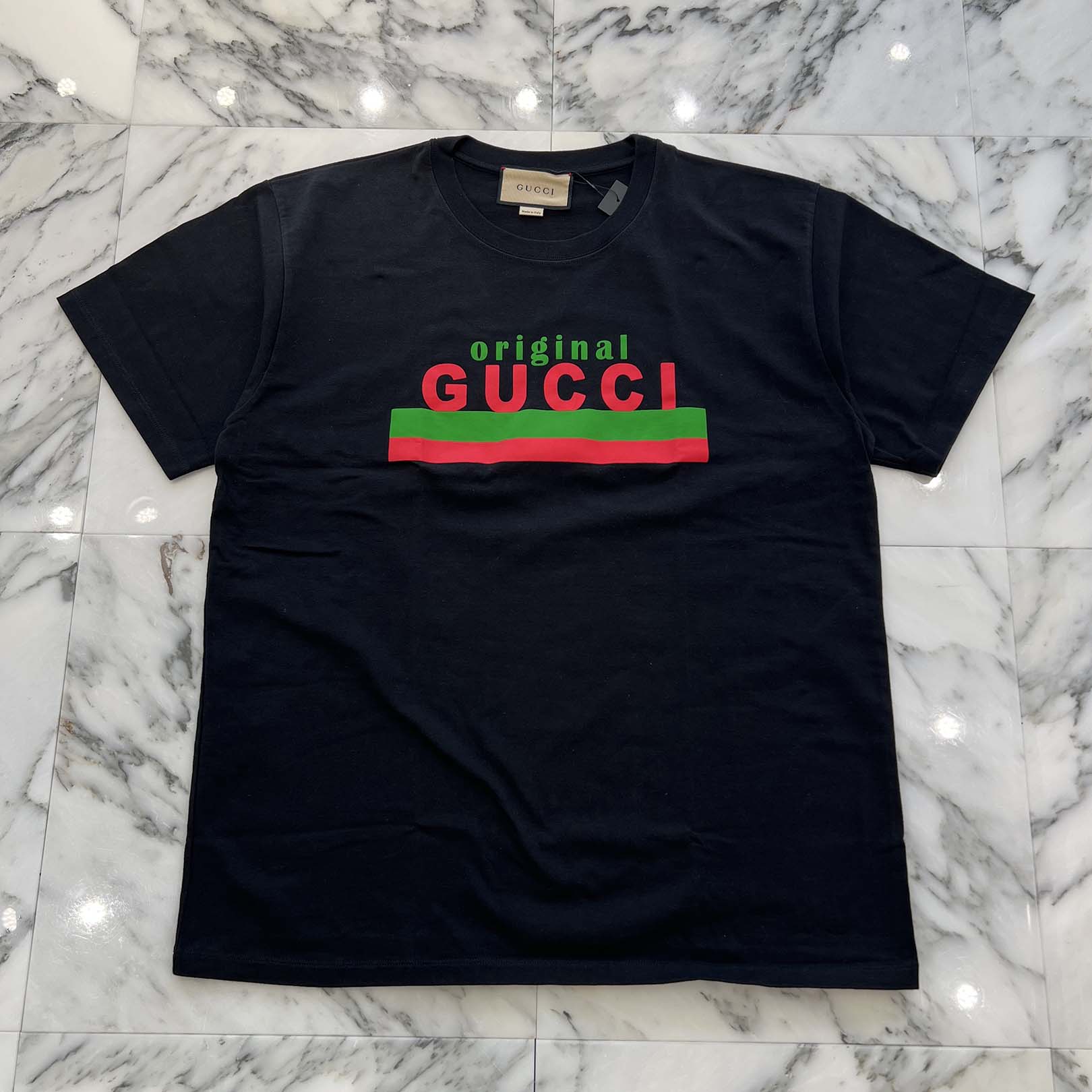 GUCCI 2020SS Original Print Oversize Tee 616036 XJC0Q Size M グッチ オリジナルプリント オーバーサイズTシャツ サイズM